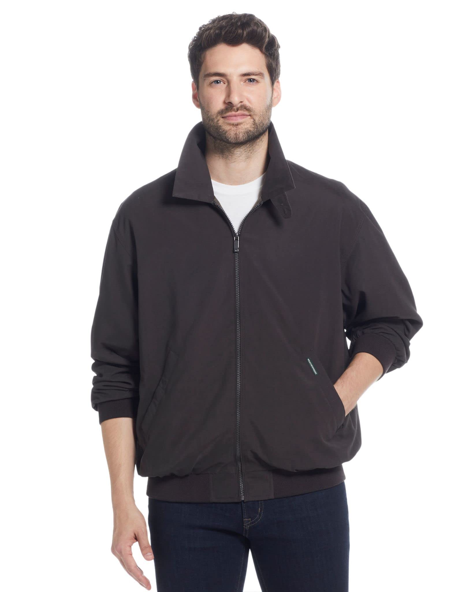 Weatherproof Men's Golf Jacket, Water-Resistant Lightweight Windbreaker