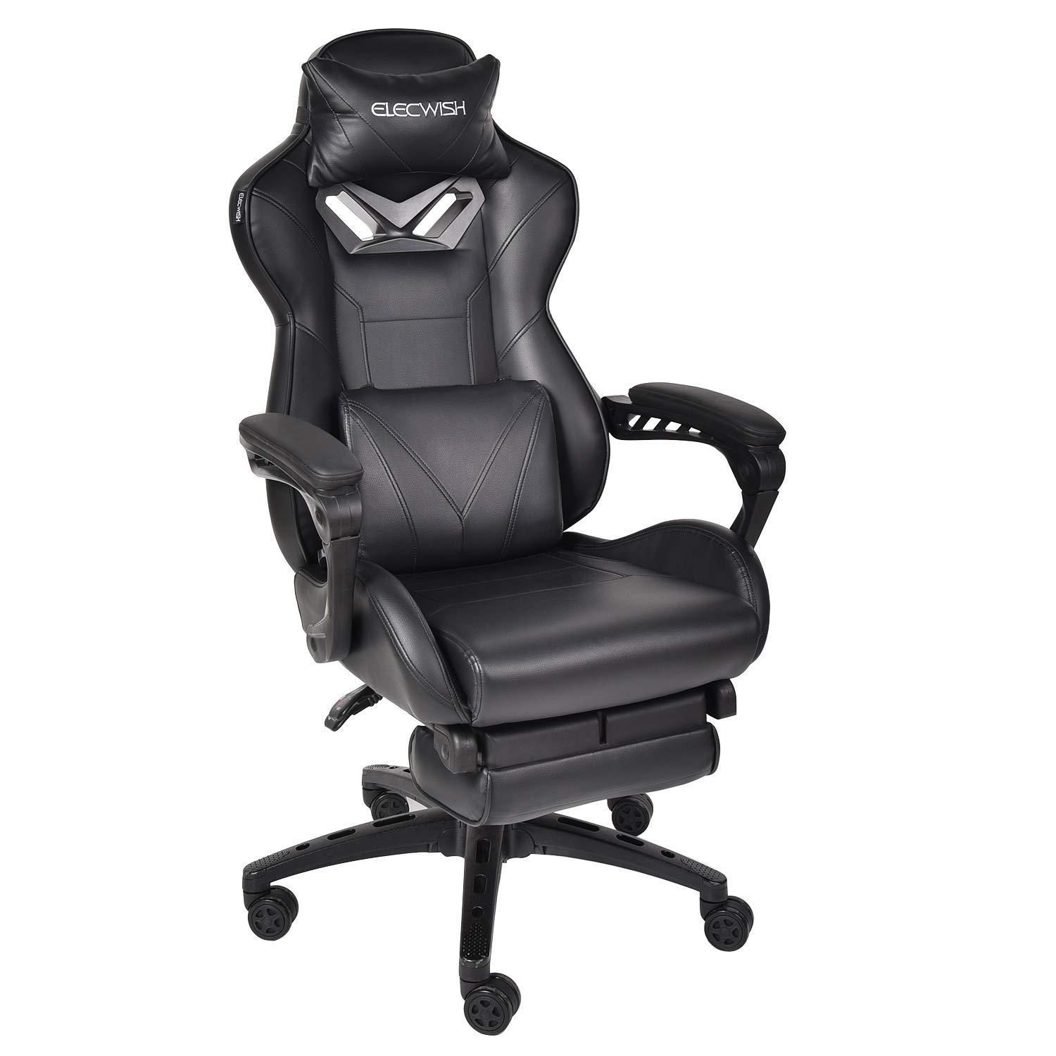 Puluomis Video Gaming Chair Racing Style Reclining Adjustable