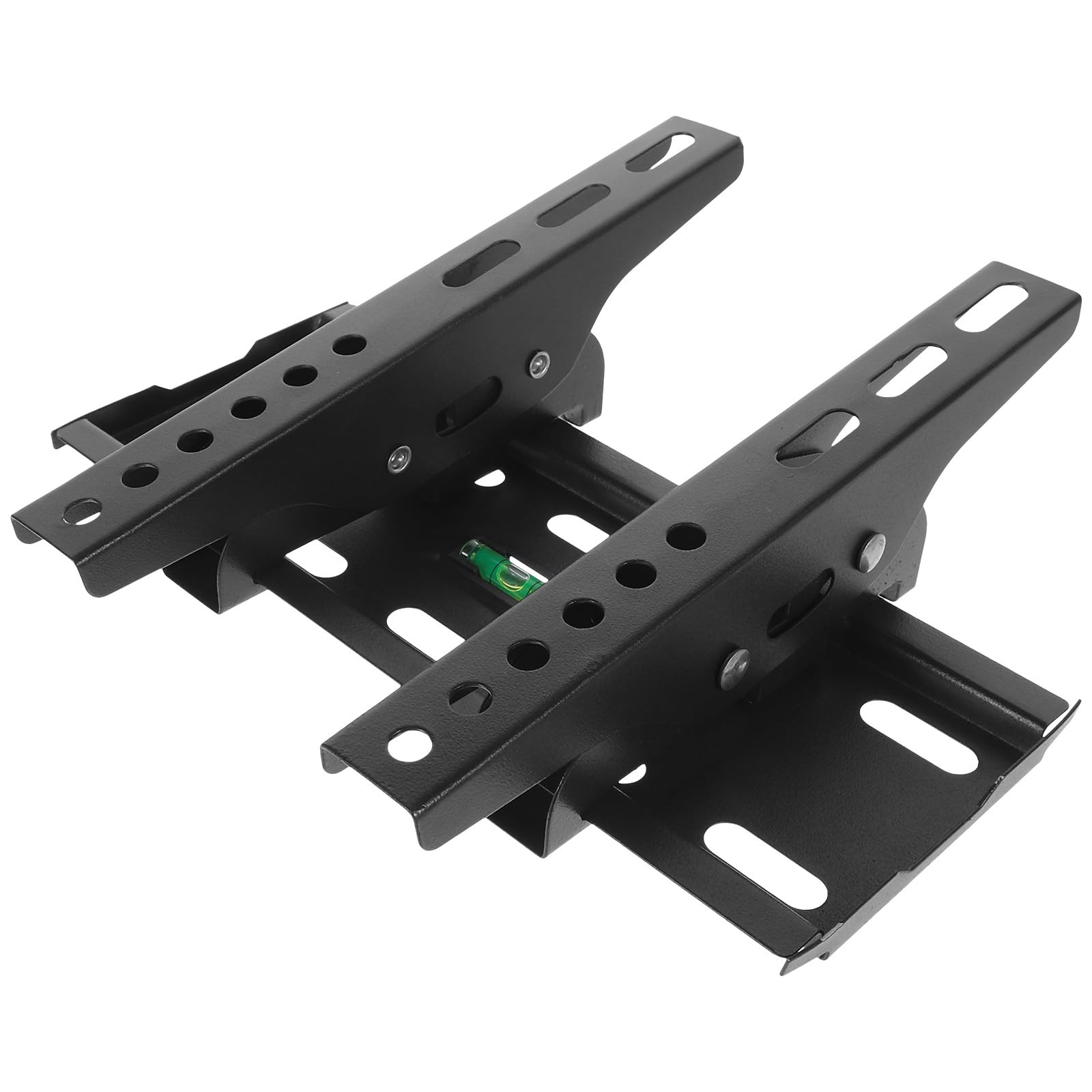 Supporto Tv da Parete Regolabile in Ferro Nero 15-42 Pollici Installazione Facile e Struttura Robusta per Soggiorno e Camera