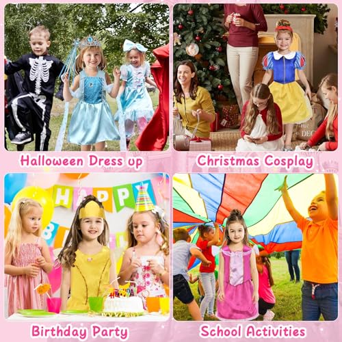 Disfraz de princesa para niñas 3-6 años miniatura 6