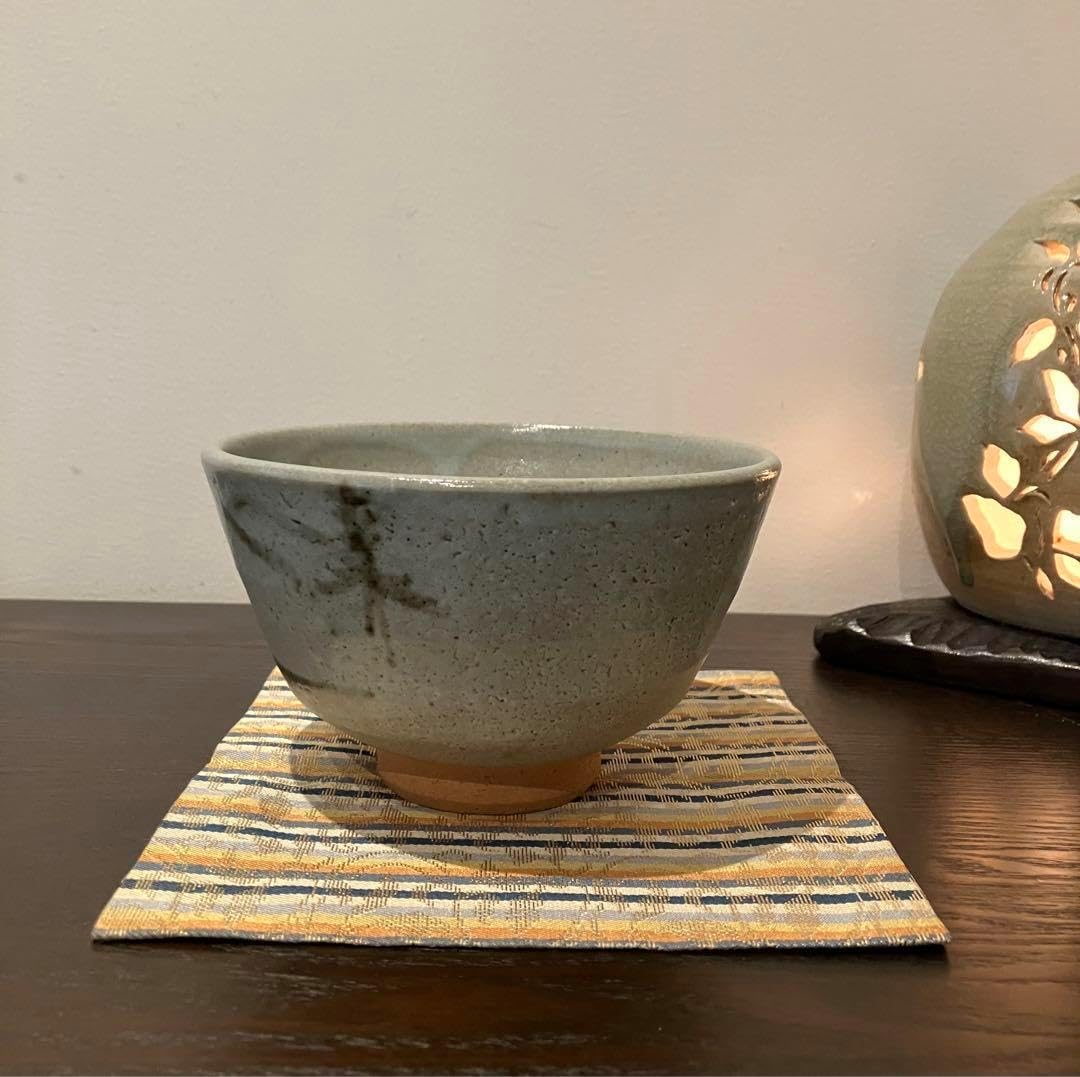 茶道具 海鼠釉 葵口火鉢 瓶掛 手焙り 睡蓮鉢 メダカ鉢 美しい