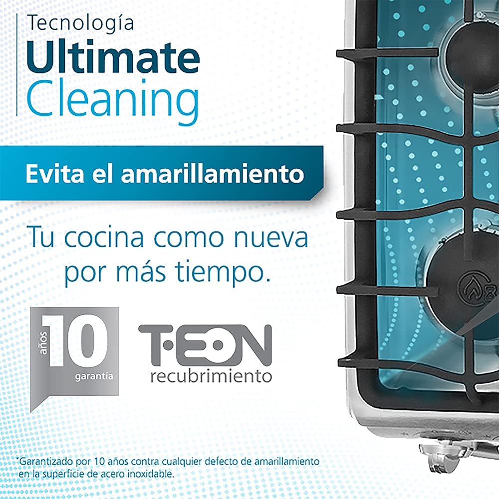 Estufa de Empotre 80 cm (30 pulgadas) Inoxidable Mabe - XOC80790CT1 :  Amazon.com.mx: Hogar y Cocina