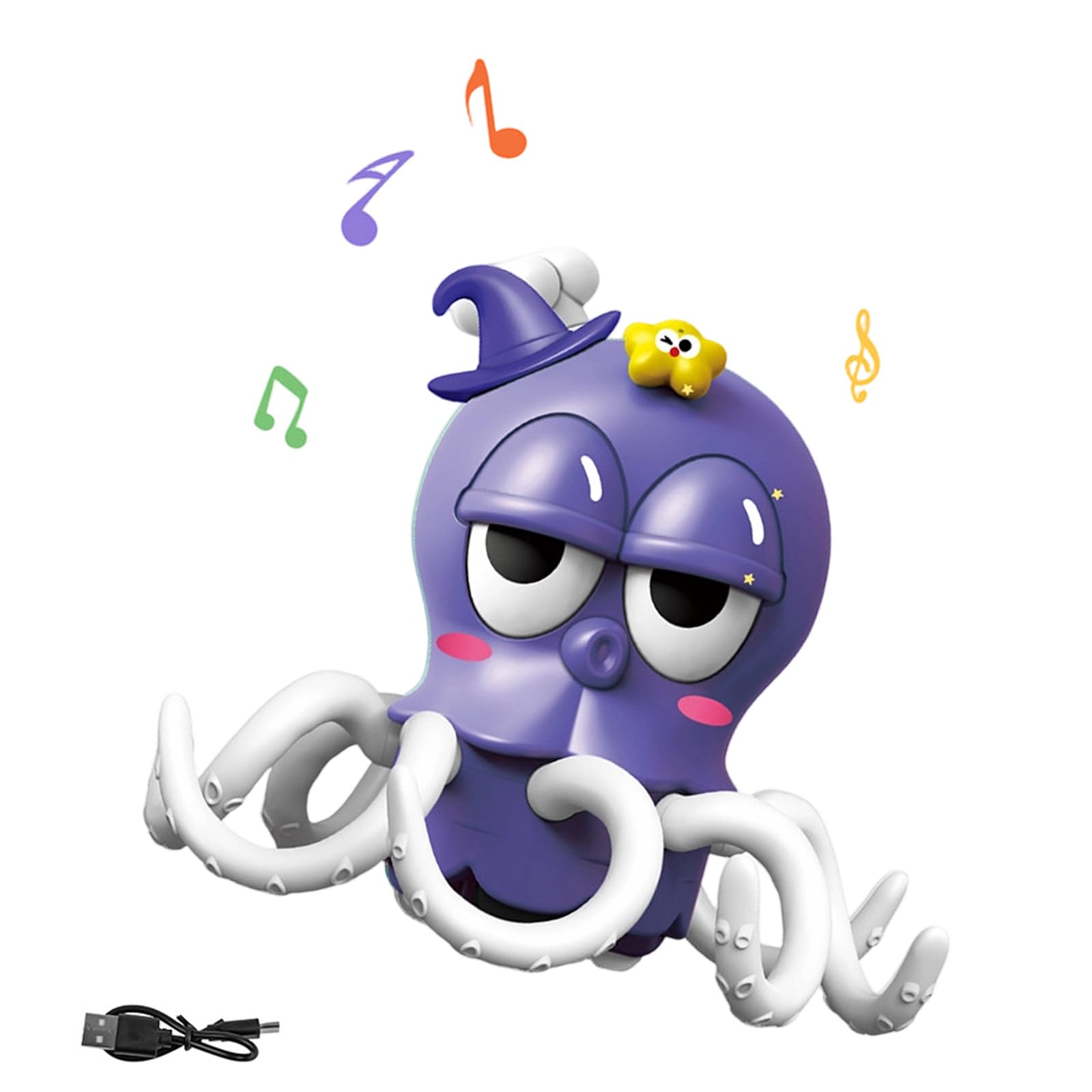 Animale Peluche interattivo con Creature sinuose del, Purple