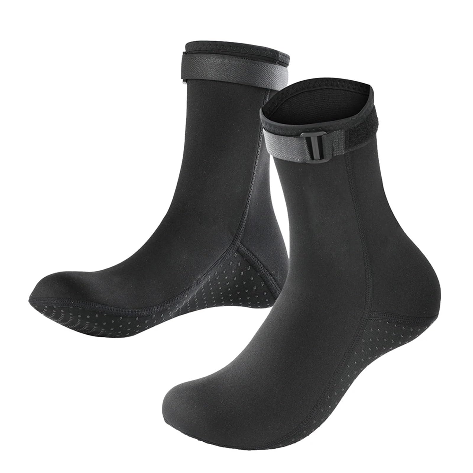 Calzini corti da muta unisex, for snorkeling e pesca subacquea, antiscivolo, in neoprene, indossabili leggeri