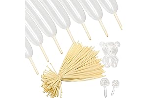 260Q Crystal Clear Long Balloons for Limitless Tying
