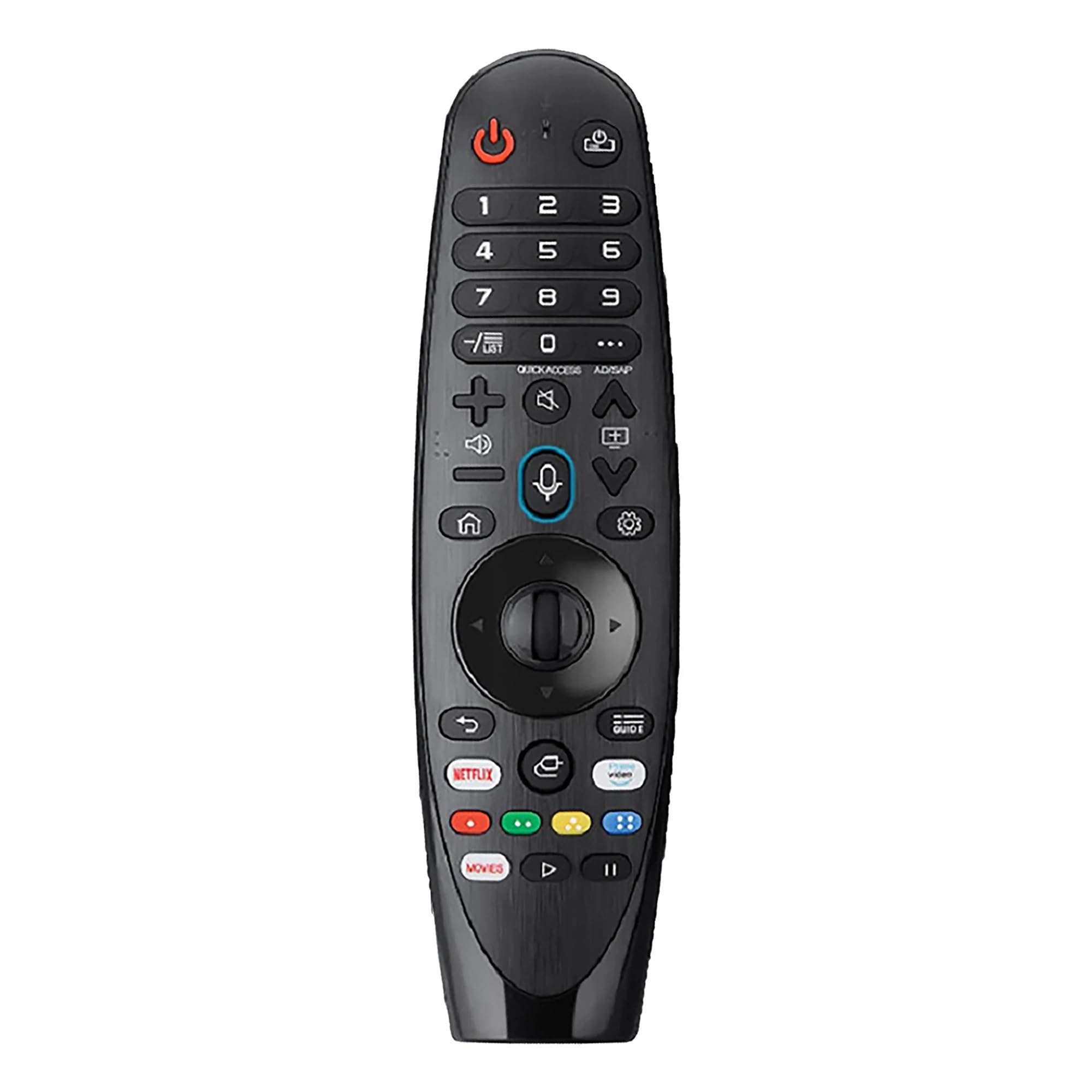 1 szt. Uniwersalny pilot Magic do telewizorów Smart TV z funkcją głosu i wskaźnika, zamiennik dla modeli AKB75855501 MR20GA MR21GA(With voice)