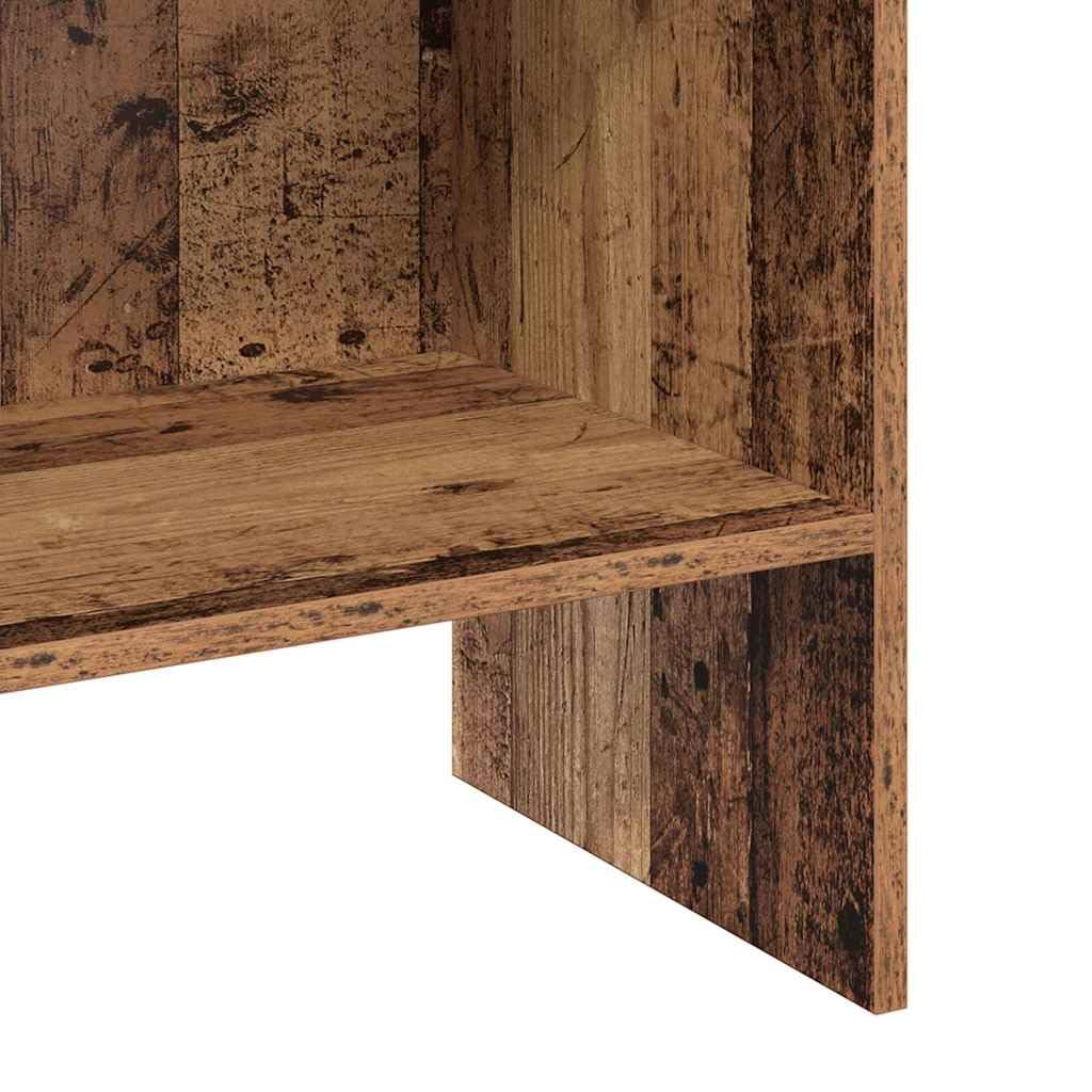 Generisch Bücherregal Altholz 40 x 35 x 180 cm Holzwerkstoff,Möbel,Regalsysteme,Bücherregale Bücherschränke-875439