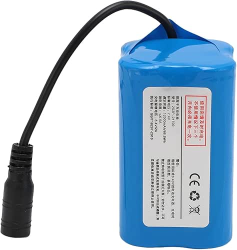 Yosoo Health Gear Nesting Boat Battery, 7.4V 12000mAh Large Capacity