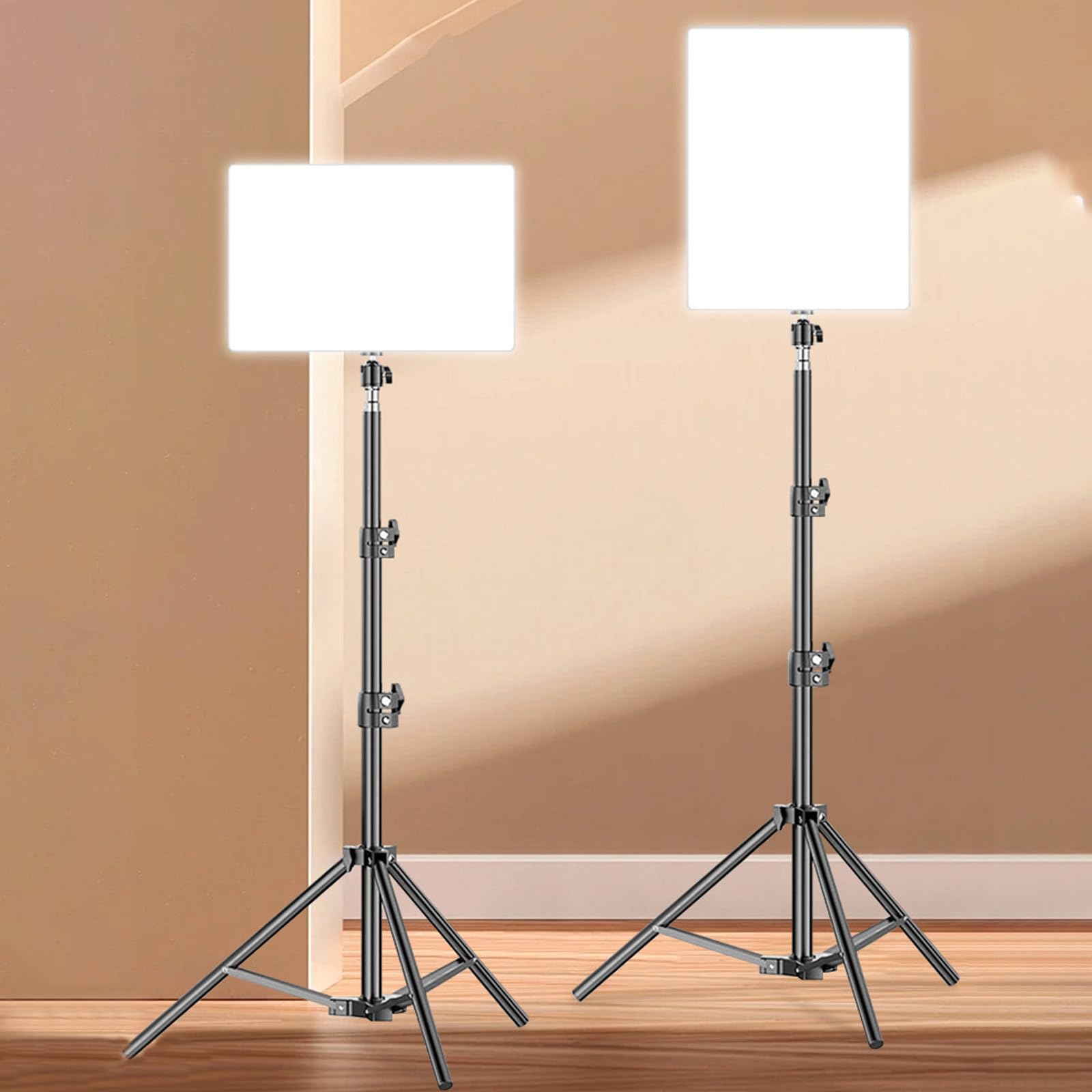 Treppiedi RGB con pannello luminoso per fotografia a LED, per streaming live e riprese