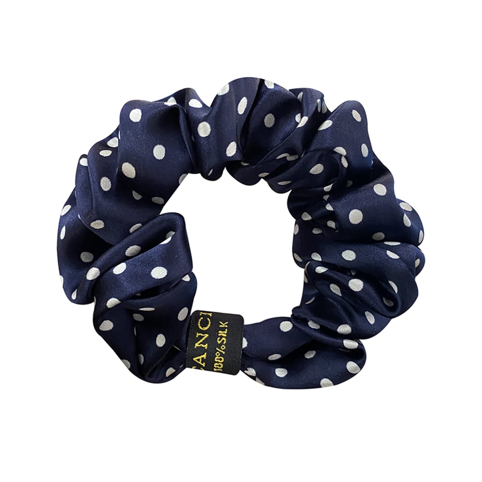 Czysty jedwab Skinnies Scrunchie gumki do włosów 3.5cm liny opaski Scrunchy elastyczne gumki do włosów dla kobiet dziewczyn akcesoria do włosów, kolor 3 (kolor 3)