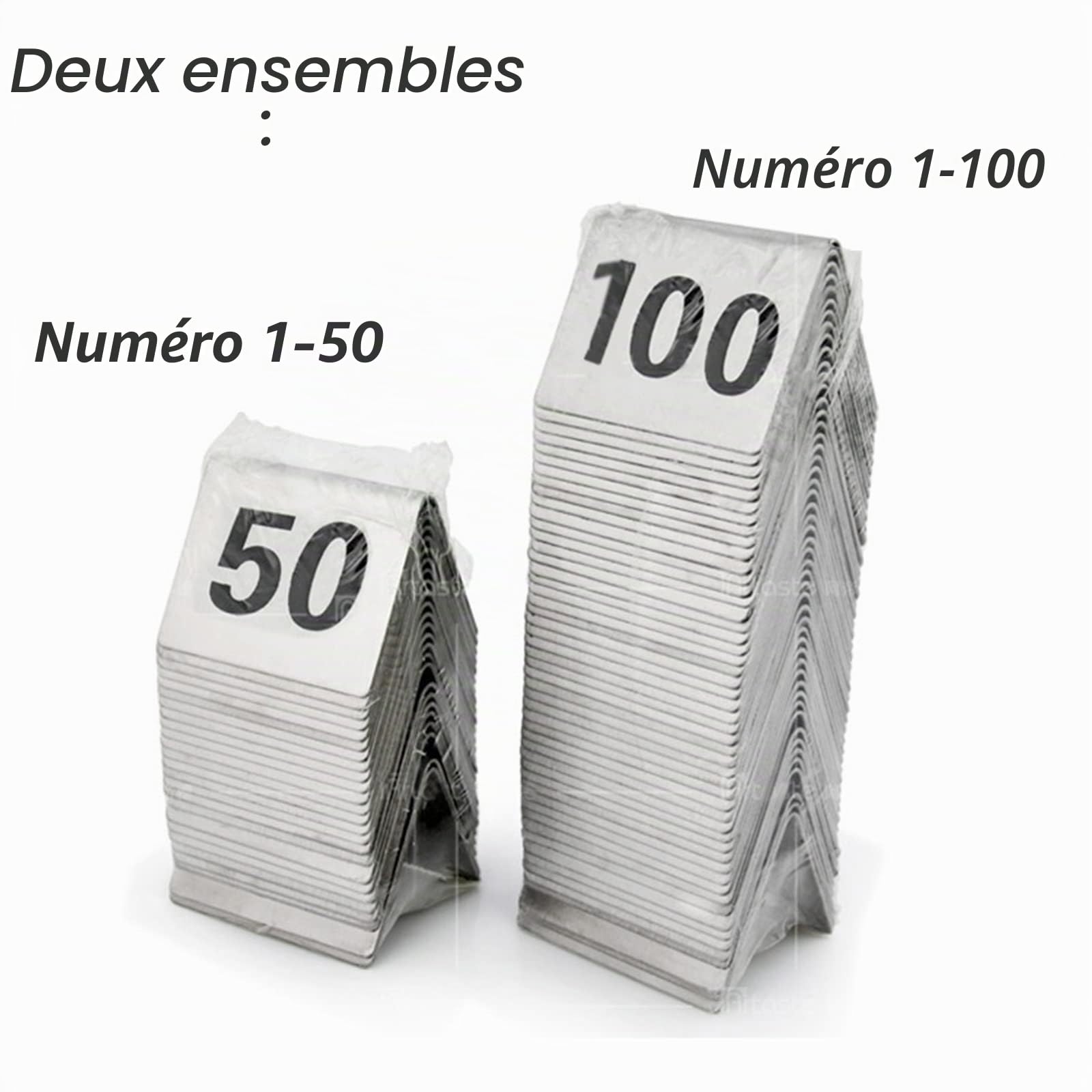 Carte De Mariage Table Numéro Plaque Tableau De Table 1–25 1–50 1–100 Réutilisables Numéros Acier Inoxydable, Chevalets De Table Numérotés, Pour Cafés Bars Fête Restaurant Table Numéro Signe