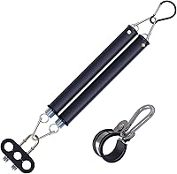 Vista 14 de Cheemuii Kit de Resorte Tensor Doble de 16" con Soporte para Manguera de Remolque, Resorte Tensor Resistente para Kit de Líneas de Aire de Camión