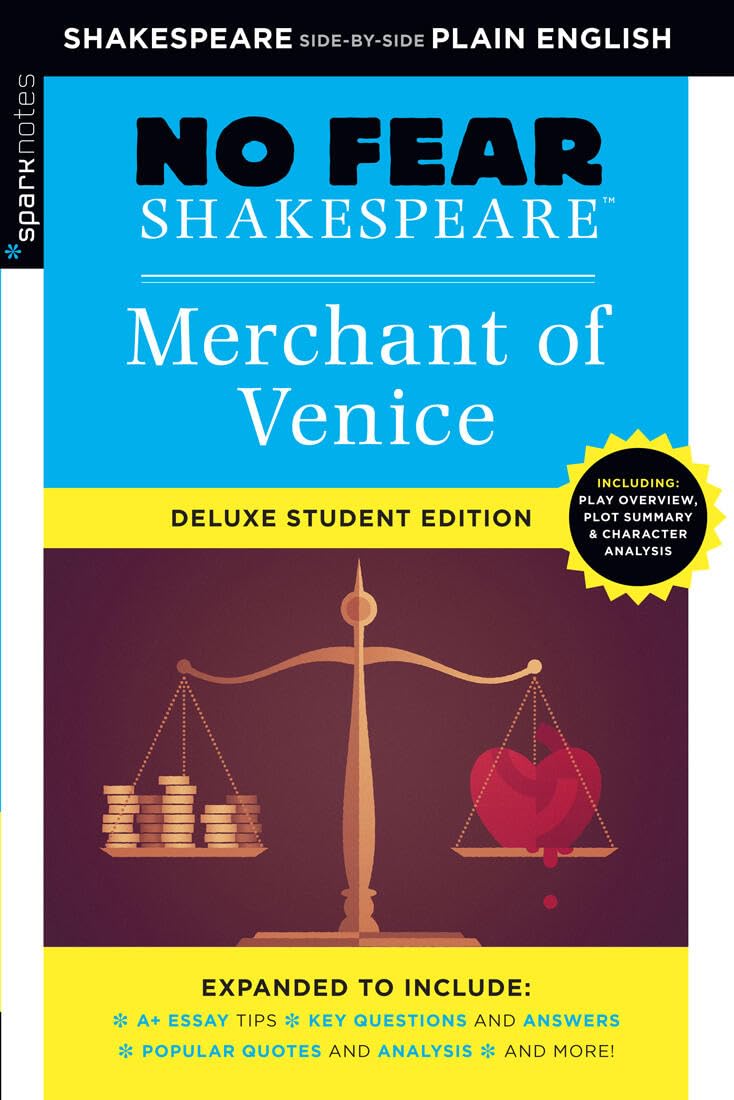 Merchant of Venice: No Fear Shakespeare Deluxe Student Edition: No Fear Shakesp