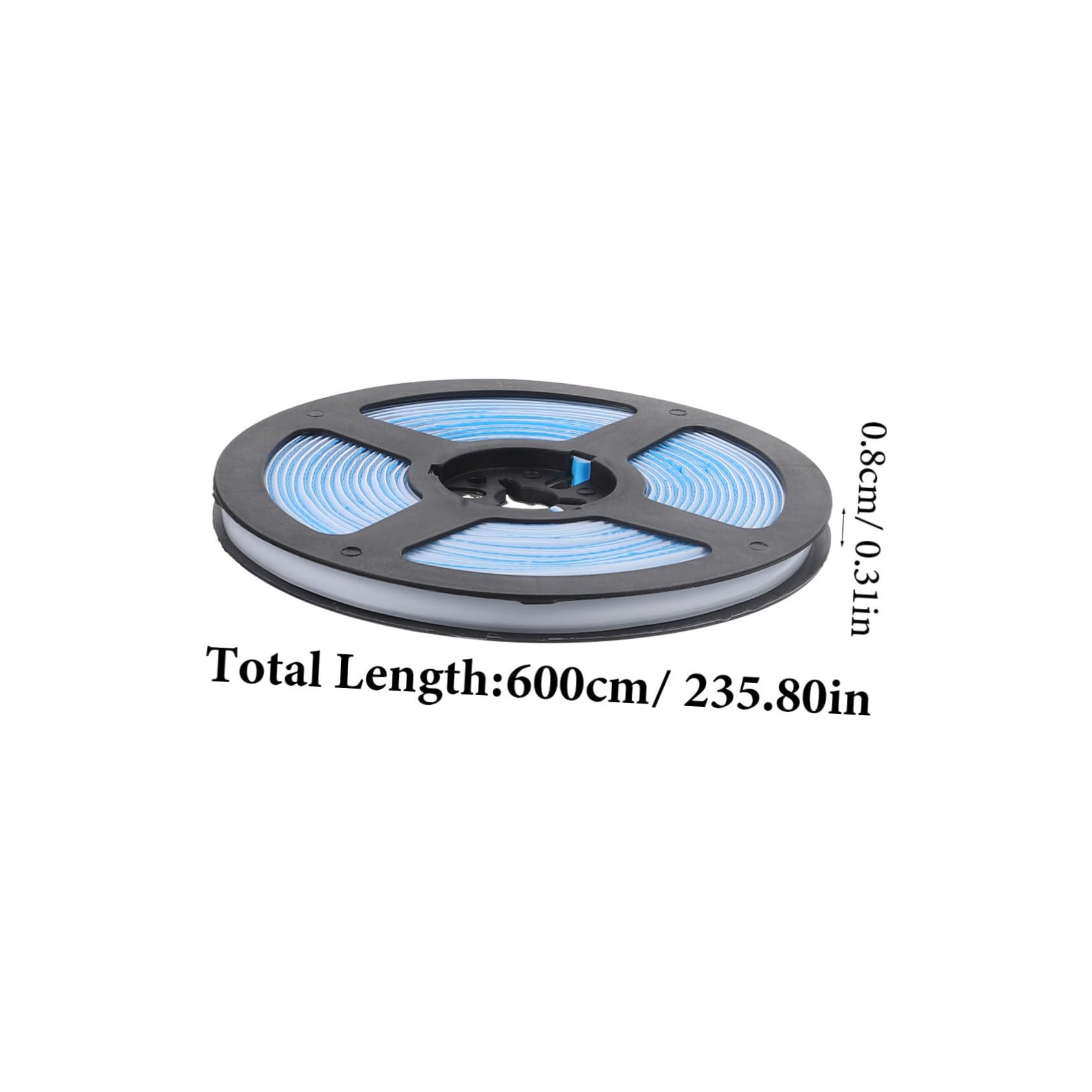 KALLORY Bathroom Caulking Tape 2 Rolls Self-Adhesive Caulk Strip for Bathtub Hob Sealant Strip Peel and Stick Sealing Tape for Shower