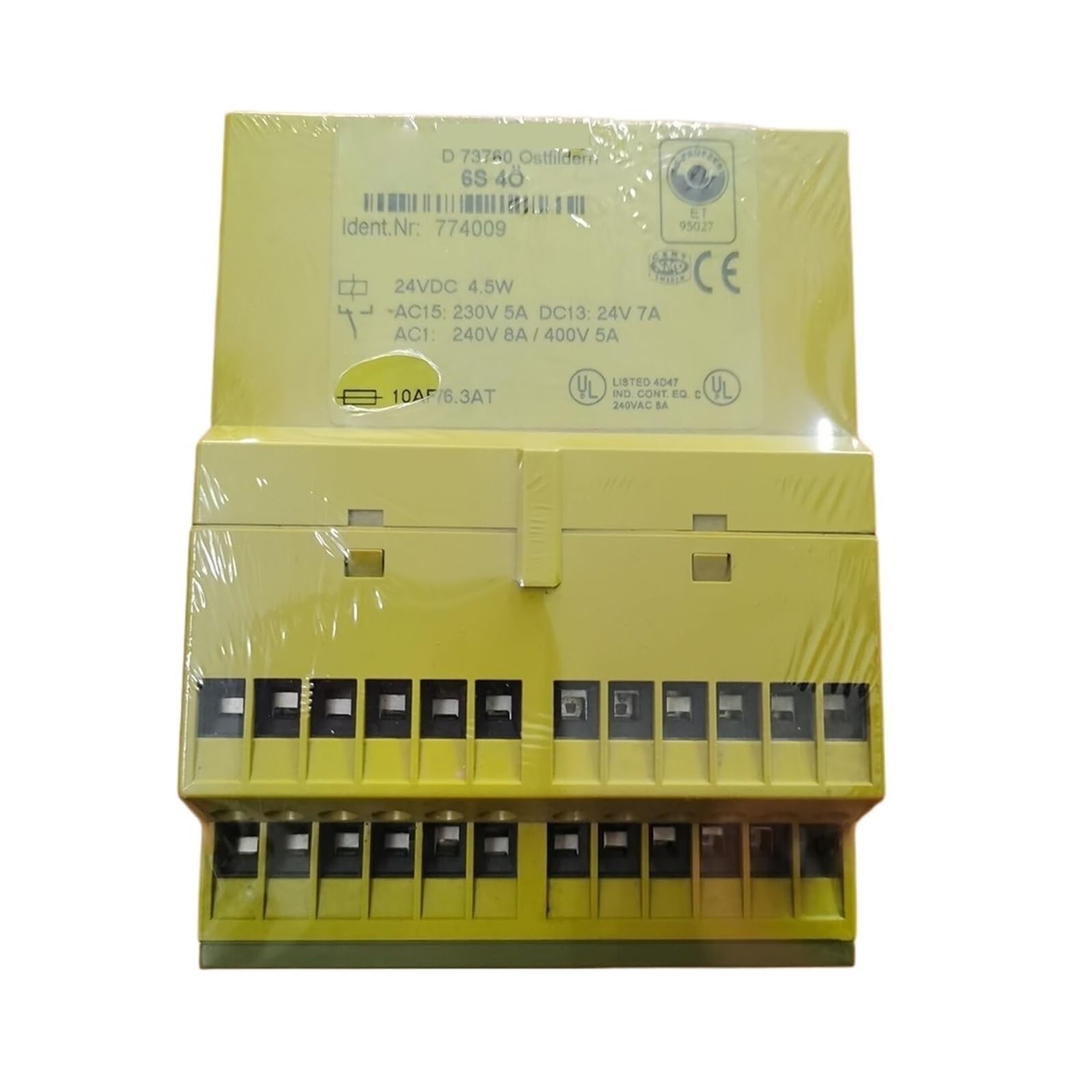 CJKXPZMH 10 6S 4O 774009 24VDC Relay Control Module