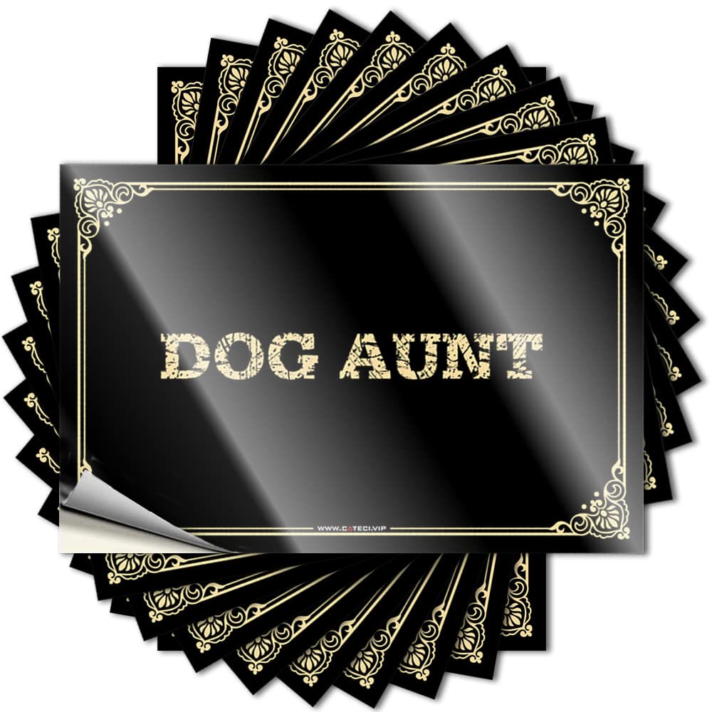 New Lettering Sticker Window | Dog Aunt Core Antimicrobial Sticker Pack(8X12CM)