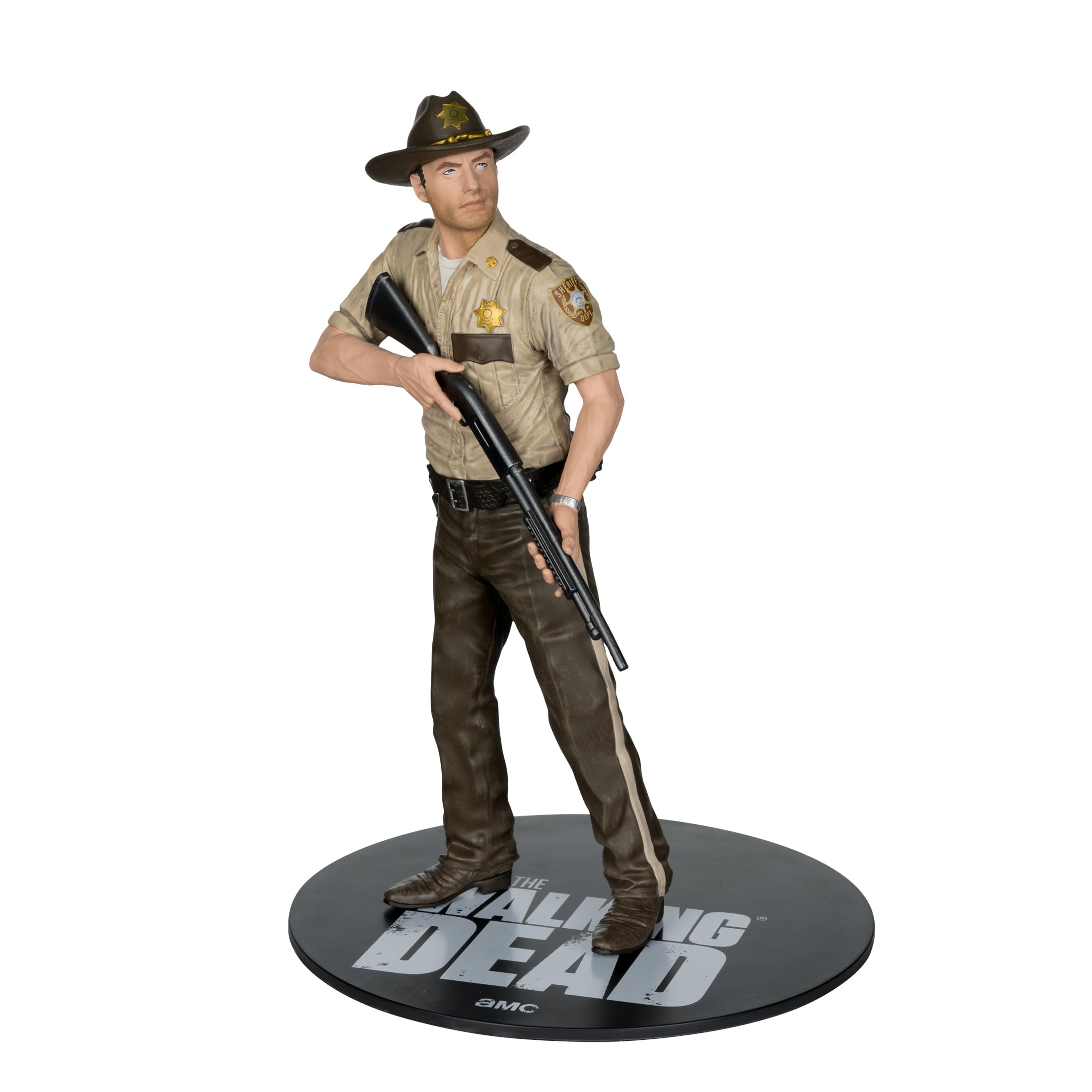 Action Figure The Walking Dead Rick Grimes 13 Cm - McFarlane Giocattoli, Serie Fumetti, Collezionabile Con Accessori