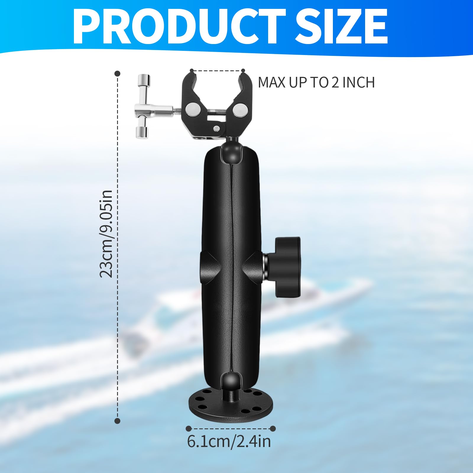 Trolling Motor Stabilizer Mount Support
