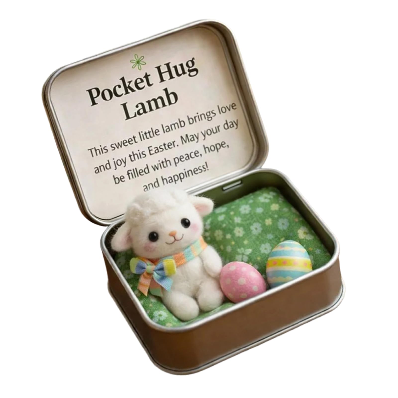 Hsioluted Rabbits Hugging Box Lovely Easter Decoration Holds Eggs and Small Gifts Easter Rabbits Hug Box