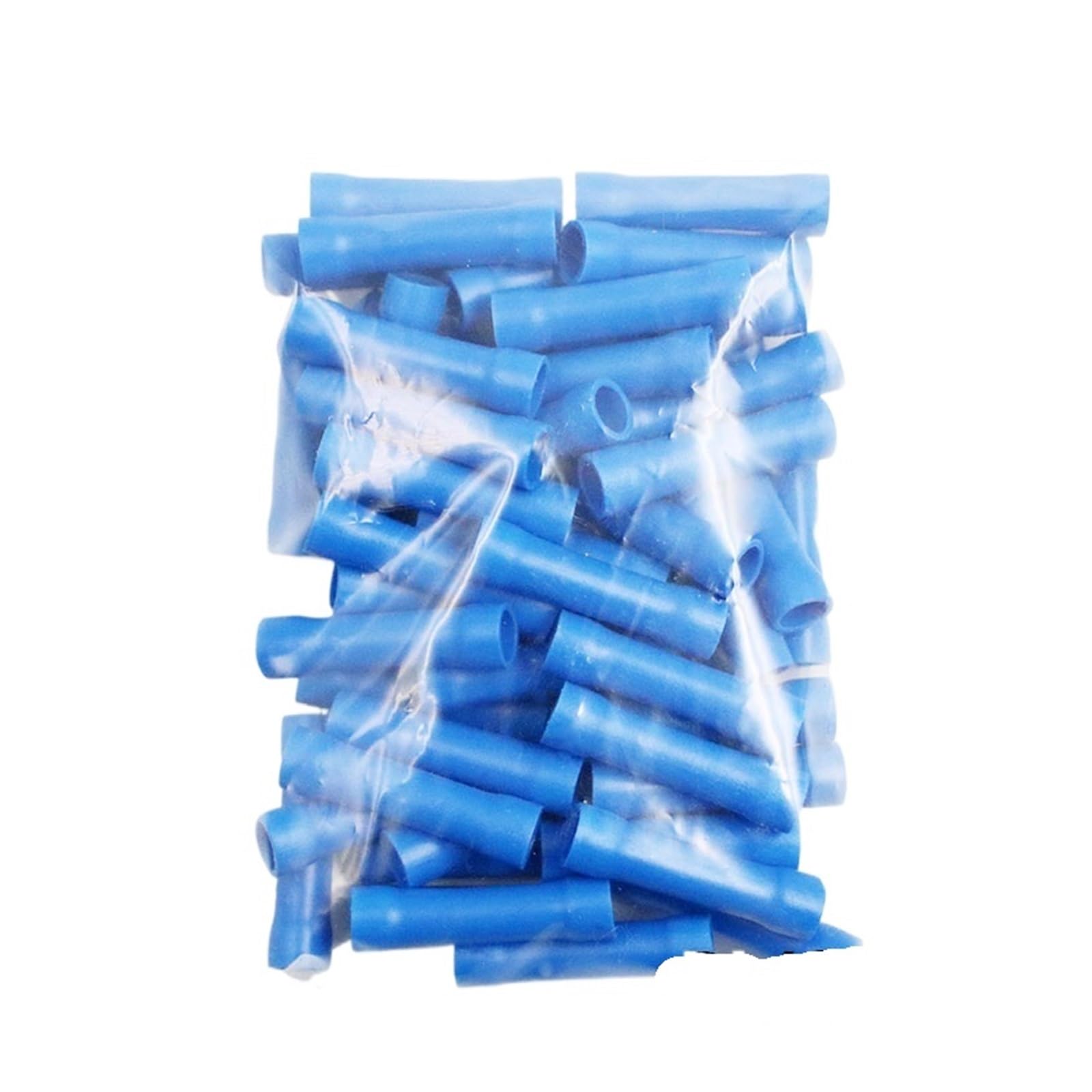 BV2 BV2.5 Full Insulating Wire Connector Cable Wire Splice Terminals Joiner Crimp Electrical Fully Insulation BV2 BV 100 PCS BV