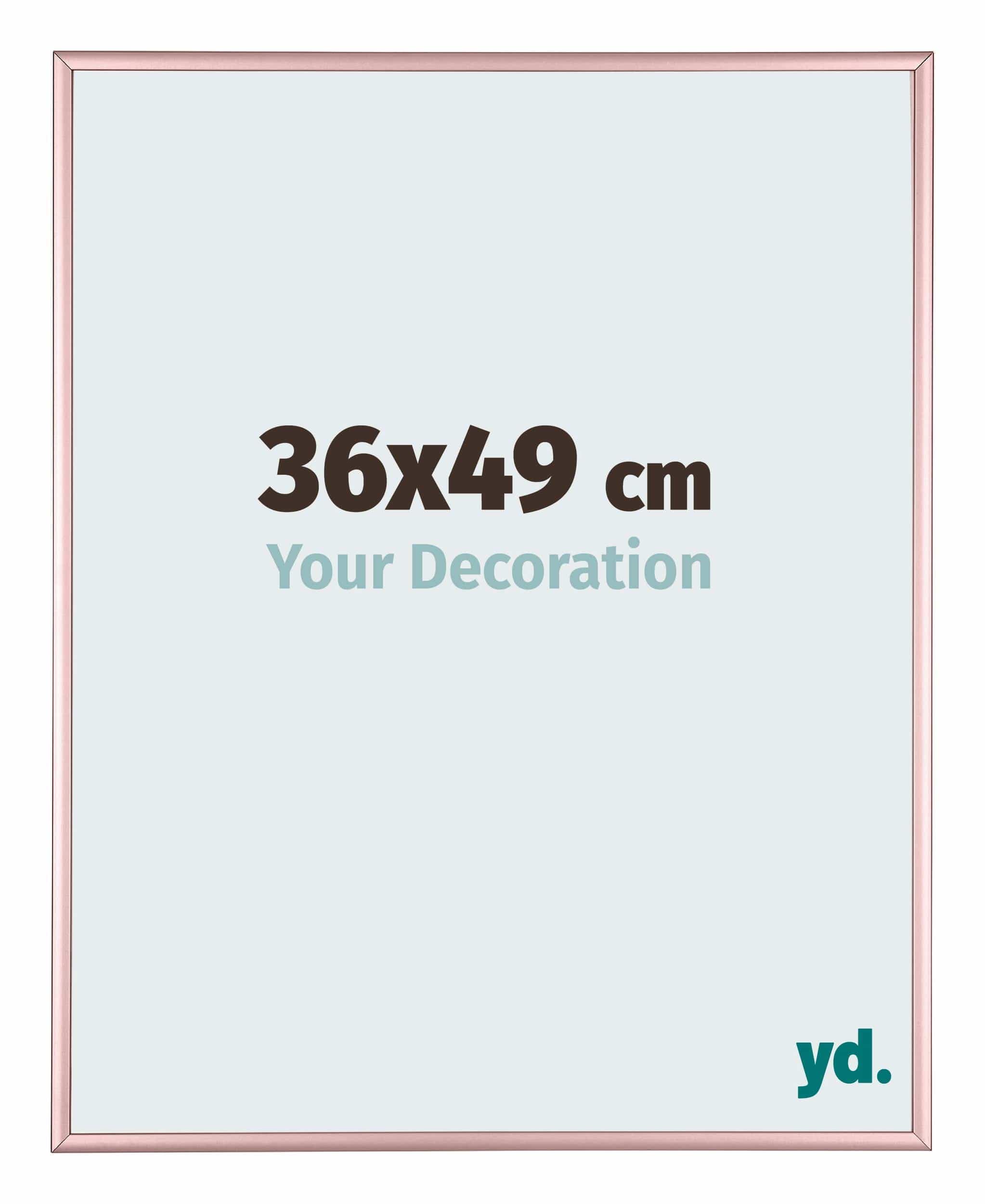 Your Decoration - Puzzle frame 36x49 - Copper - Puzzle frame 500-1000 Pieces - Aluminium Photoframe - Kent