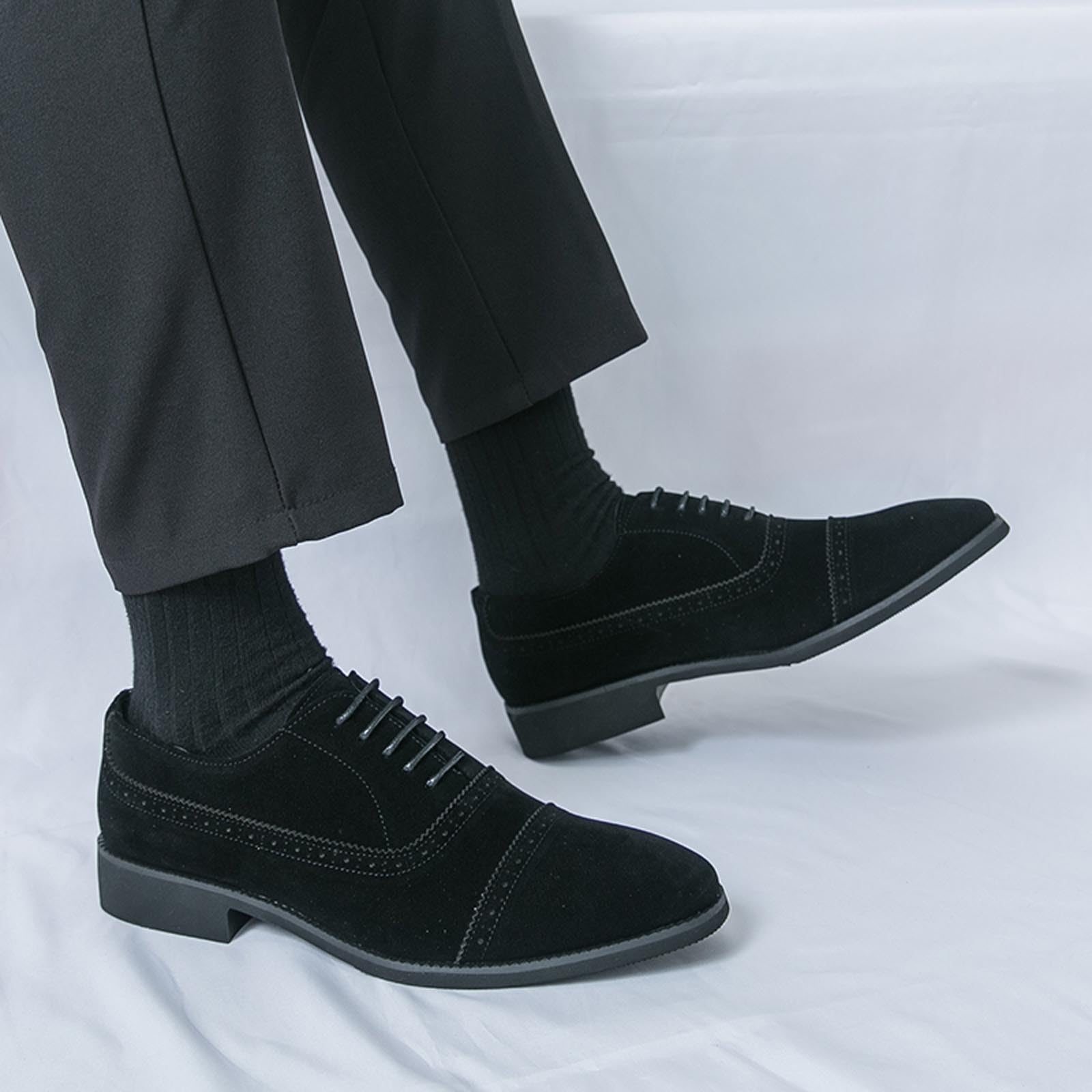 Generisch Elegante Schnürschuhe für Festliche Anlässe Alltag – Zeitlose modische Herrenleder Schuhe mit hochwertiger Verarbeitung bequemem Tragegefühl