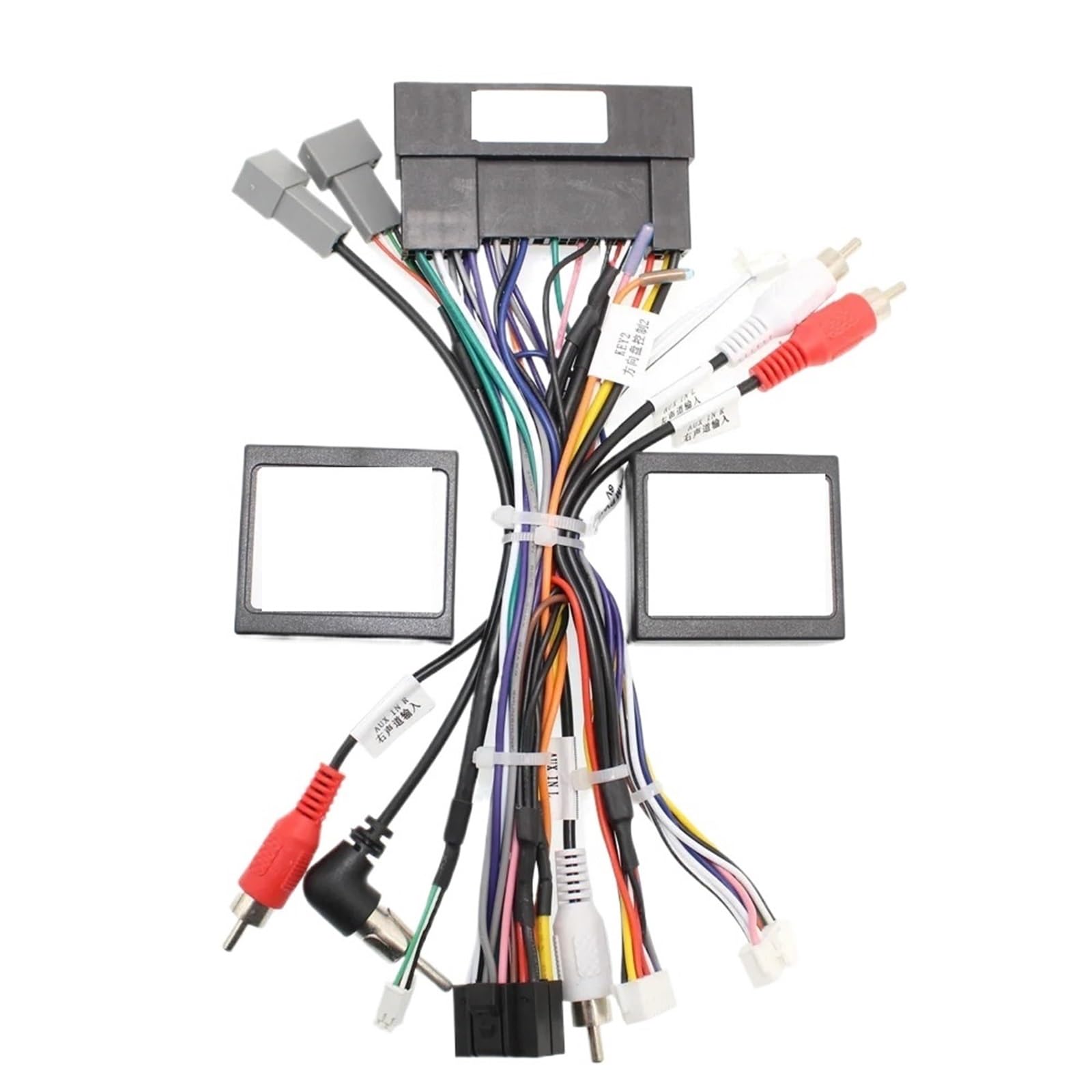 Autoradio-Kabelbaum Autoradio-Stereo-Kabelbaumkabel Canbus Android 16pin, for Hyundai, for IX35 2010-2015, for Sonata 8 Santafe, for Kia, for K3
