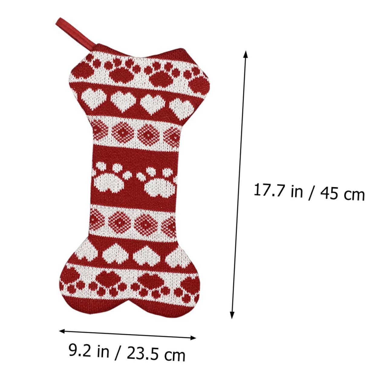Artibetter Set 2 Calze di Natale Divertenti e Classiche Resistente per Decorazioni Festive e Regali di Natale Calza della Befana Creativa da Appendere per e Amici Addobbi Natalizi per Casa