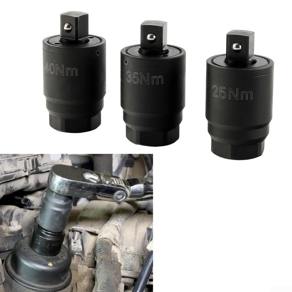Adaptador de par de acero resistente al desgaste 3/8 (3 piezas)