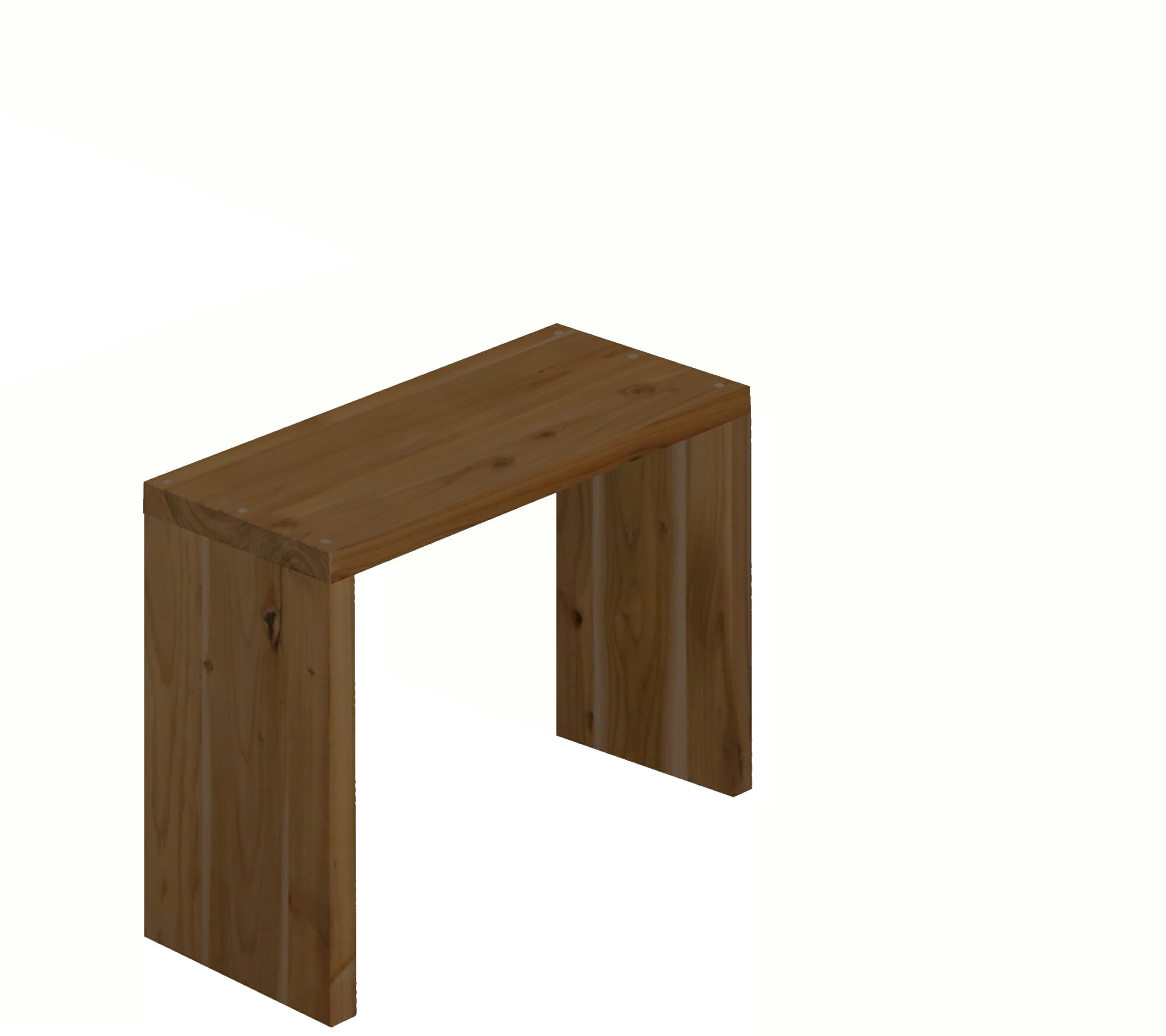 Amazon｜WOODPRO コの字 シェルフ 幅45cm 高さ35cm 奥行20cm マロン色