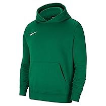 NIKE FLC Park21 Felpe con Cappuccio Pine Green, White XL