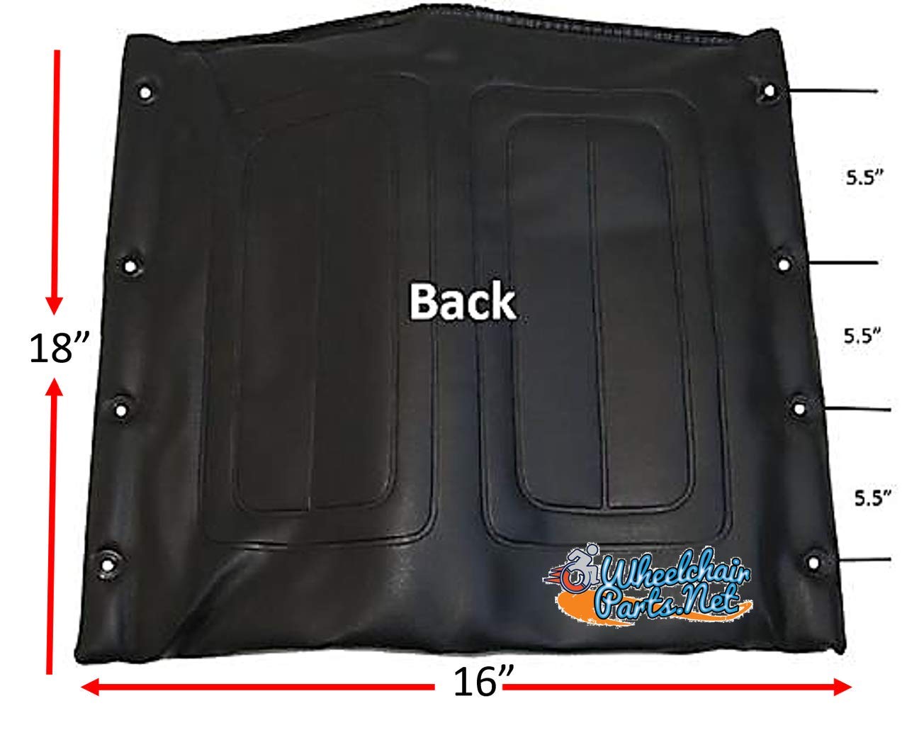 Back Vinyl Upholstery for Drive Medical Wheelchairs (16