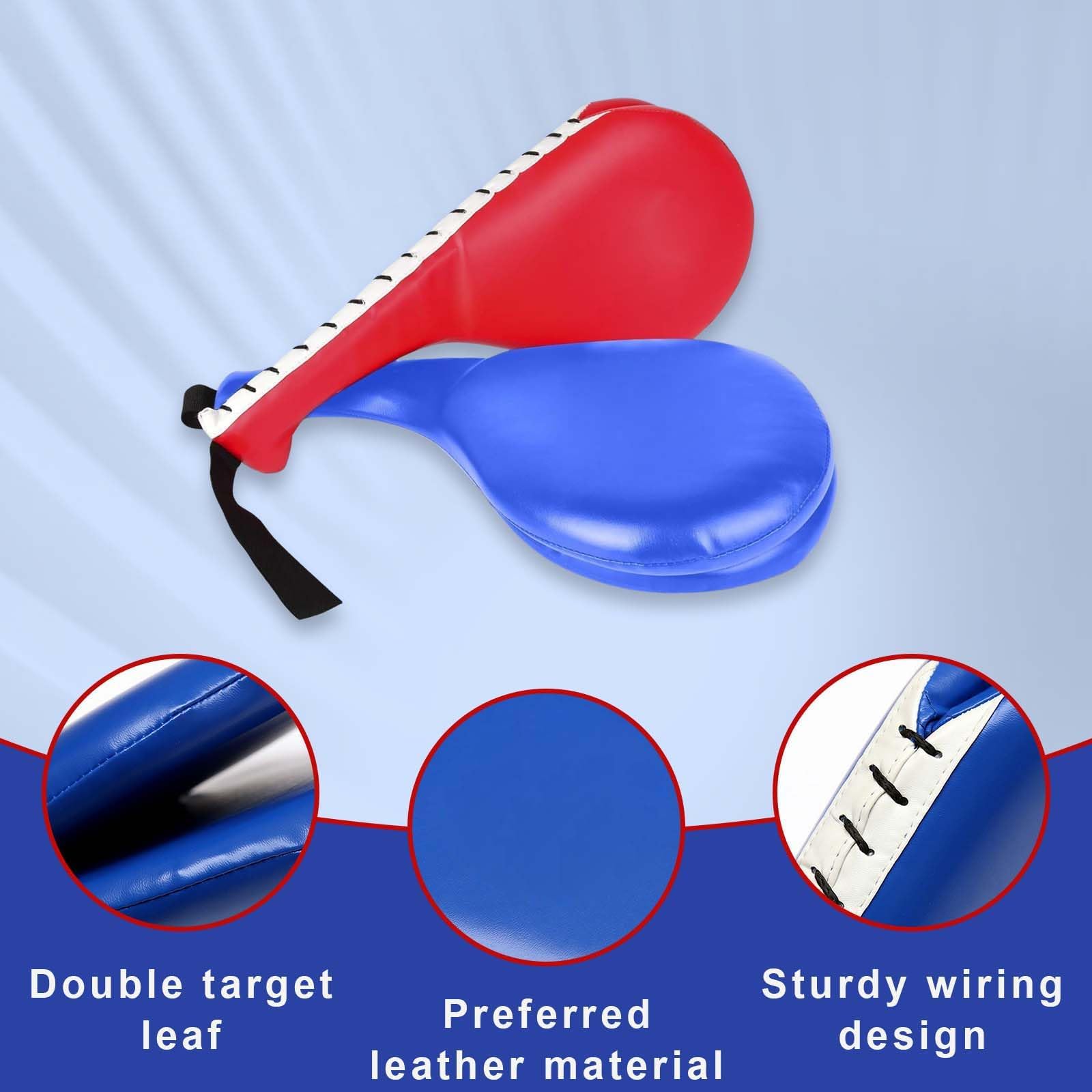 2 pezzi Taekwondo Pad, bersagli per tappetino da combattimento resistente, Kickboxing Allenamento Pads, Taekwondo Kick Boxing, Tappetino da boxe da parete, per l'allenamento di kickboxing