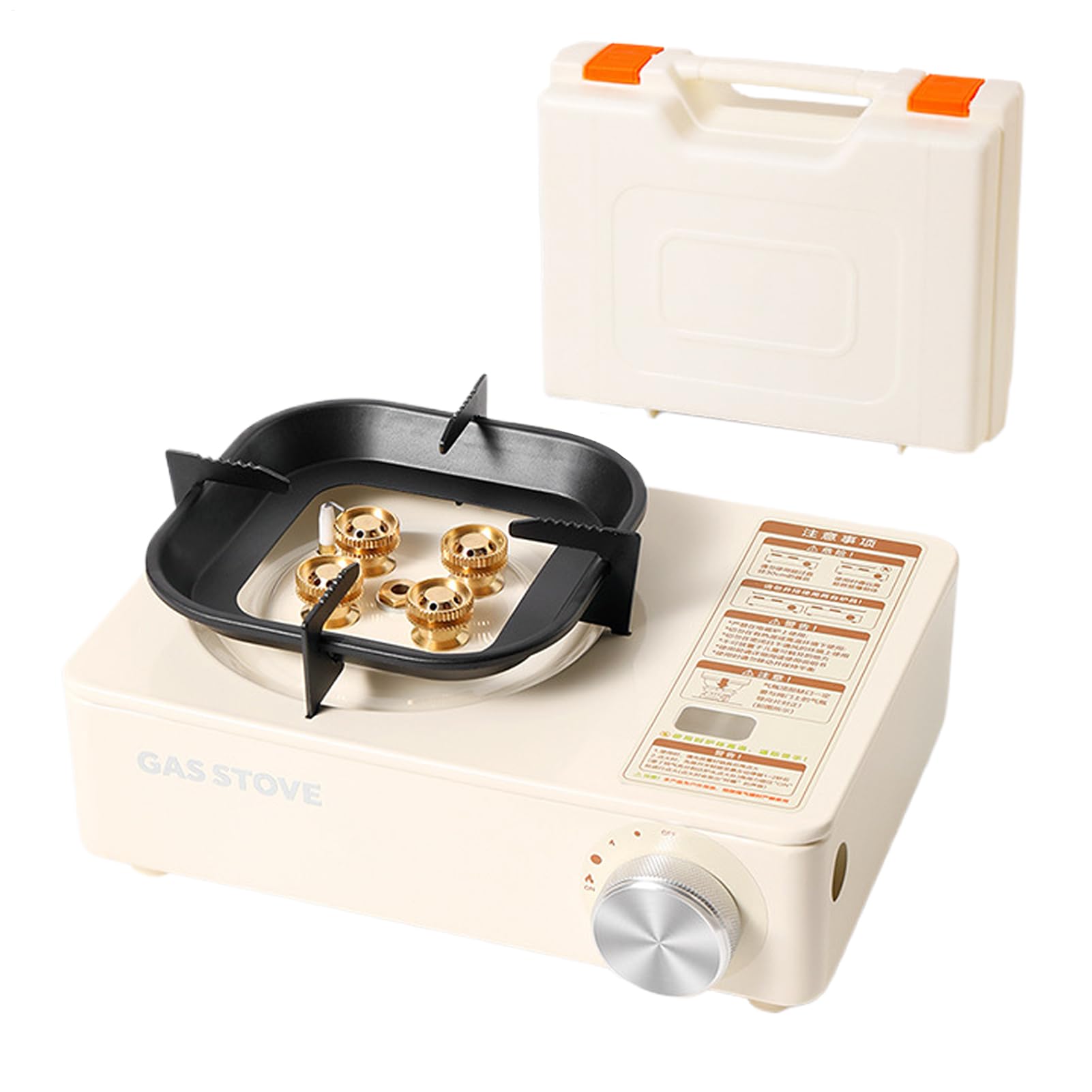 Kit De Cocina Camping Menaje De Cocina Ajustable | Estufa Camping Portátil Para Parrilla, Tailgating, Barbacoa, Viaje En Autocaravana, Viaje, Pícnic, Senderismo Y Montañismo