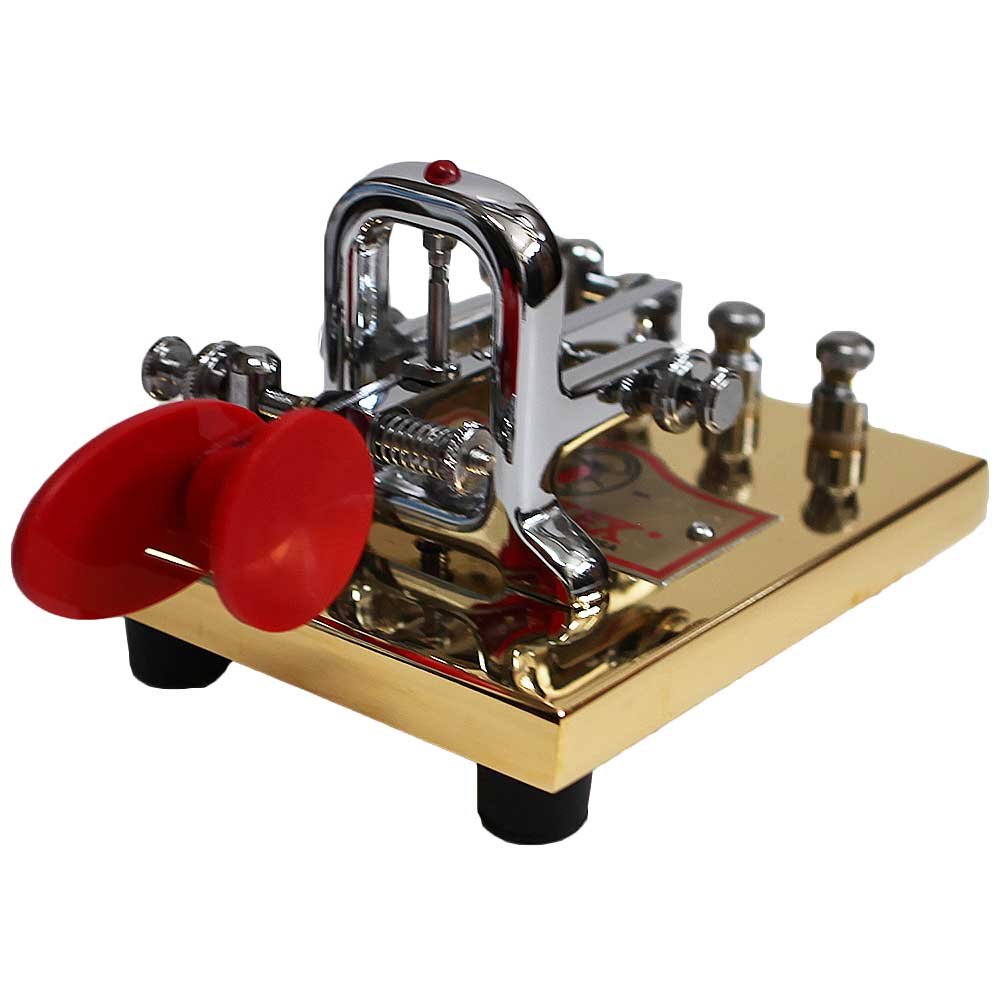 Amazon.co.jp: VIBROPLEX VIBROKEYER GOLD シングルレバー