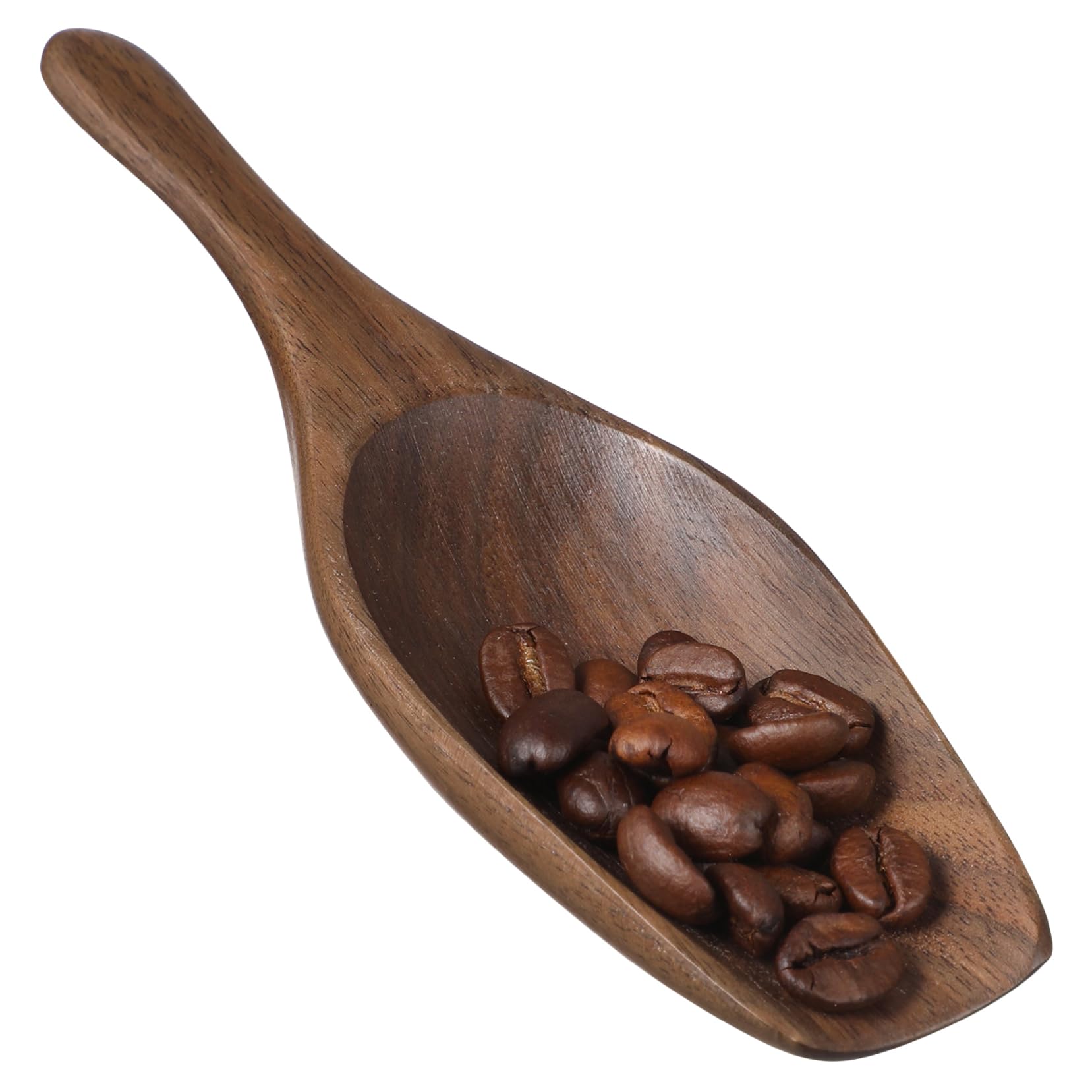 TOPBATHY 4piezas Cucharón De Madera Para Café y Cucharas De Madera Reutilizables Utensilio Práctico y Para Cocina y Restaurantes Para Infusiones y Café