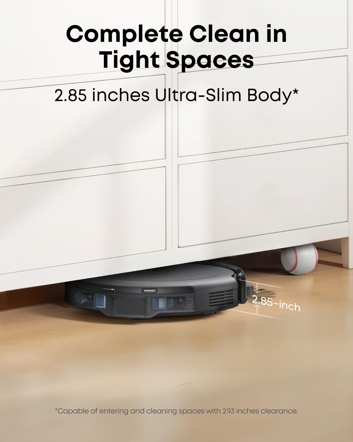 Eufy Auto-Empty C10, Robot Vacuum with Self Empty Station, 2.85