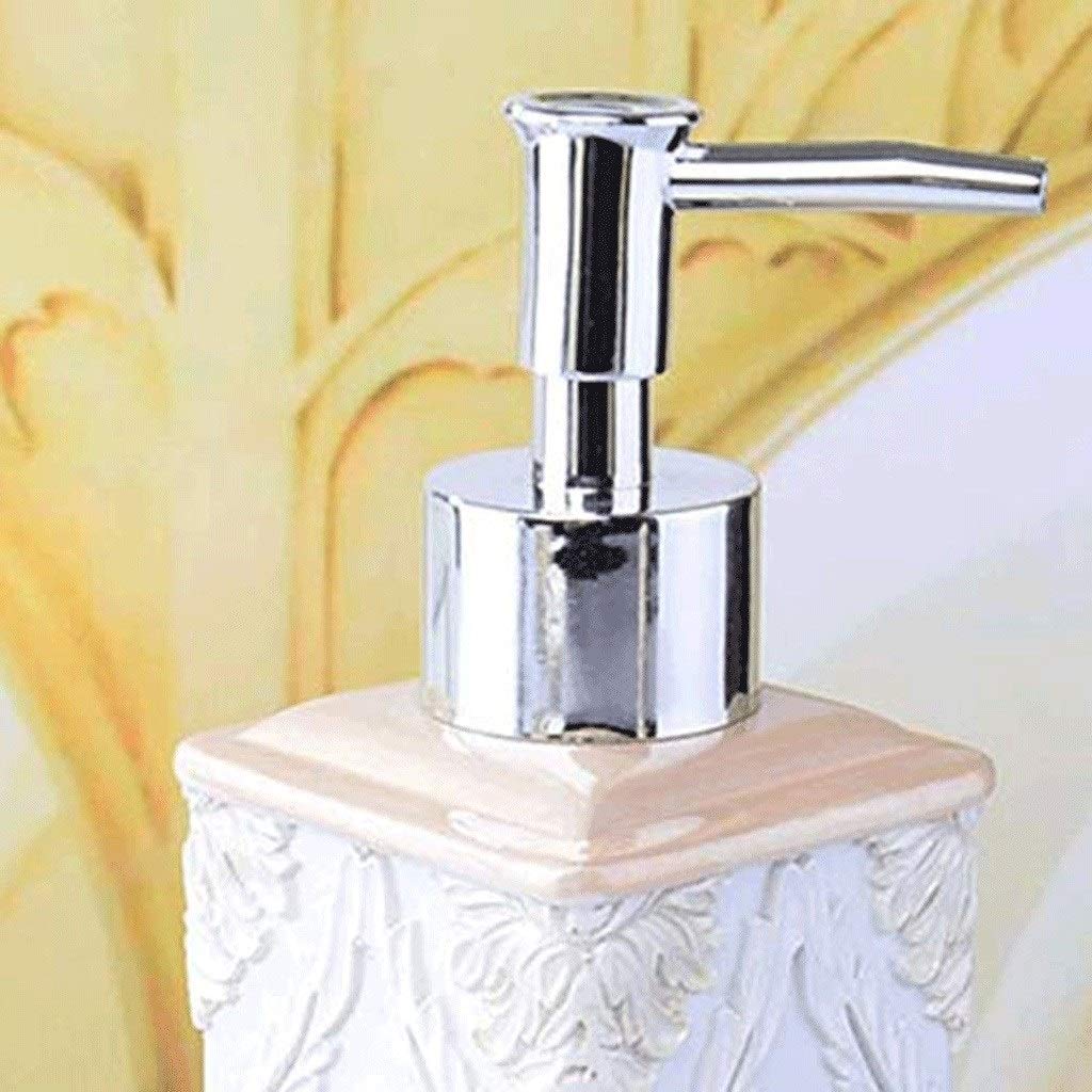 Bottiglia con pompa per dispenser di sapone liquido ricaricabile per ripiani del bagno, lavelli da cucina contenente sapone per le mani, detersivo per i piatti, sapone per le mani, oli essenziali