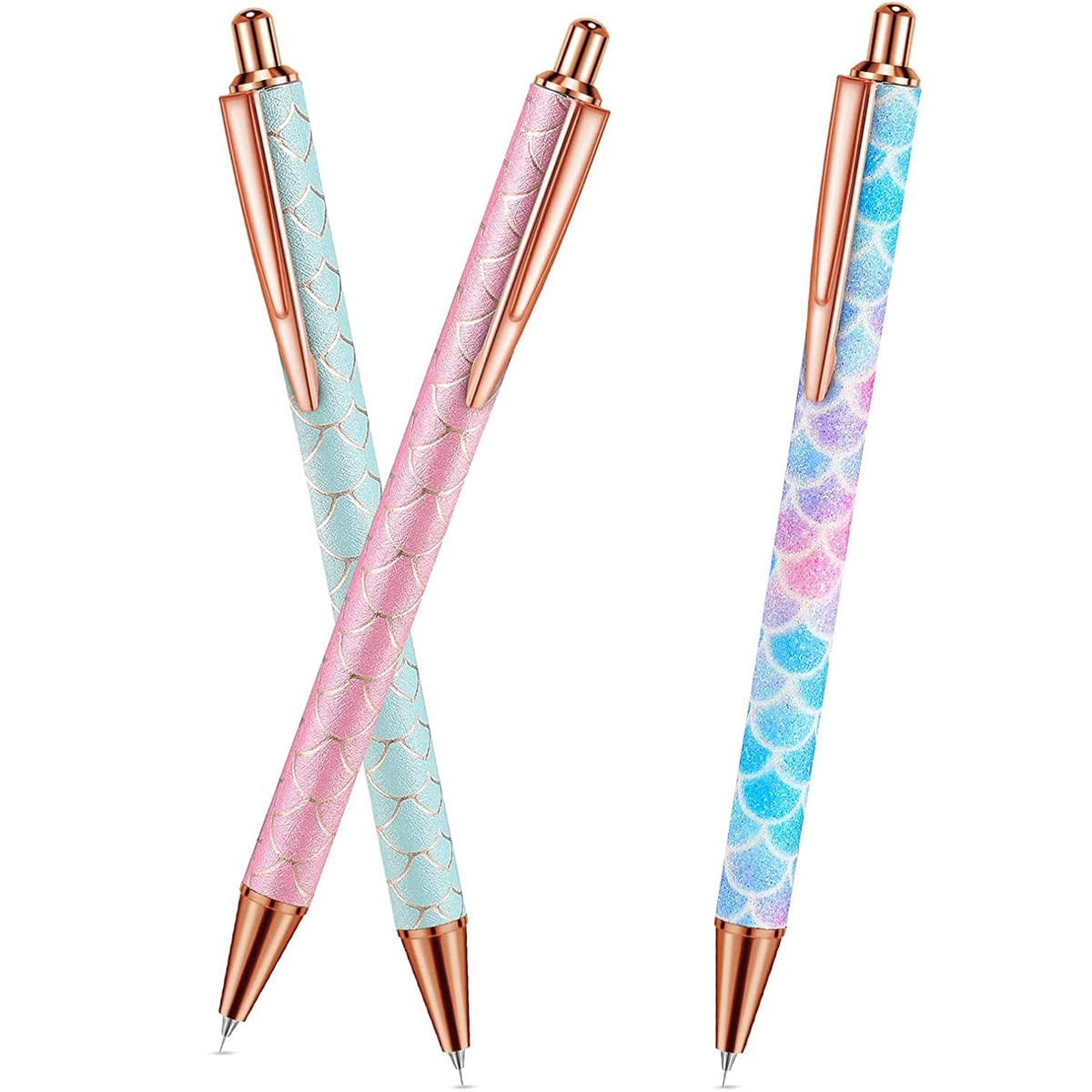 Erpmlyo 3 Pieces Air Release Weeding Pen Vinyl Installation Pen Weeding Tool Glitter Fine Point Weeding Pin Pen ()