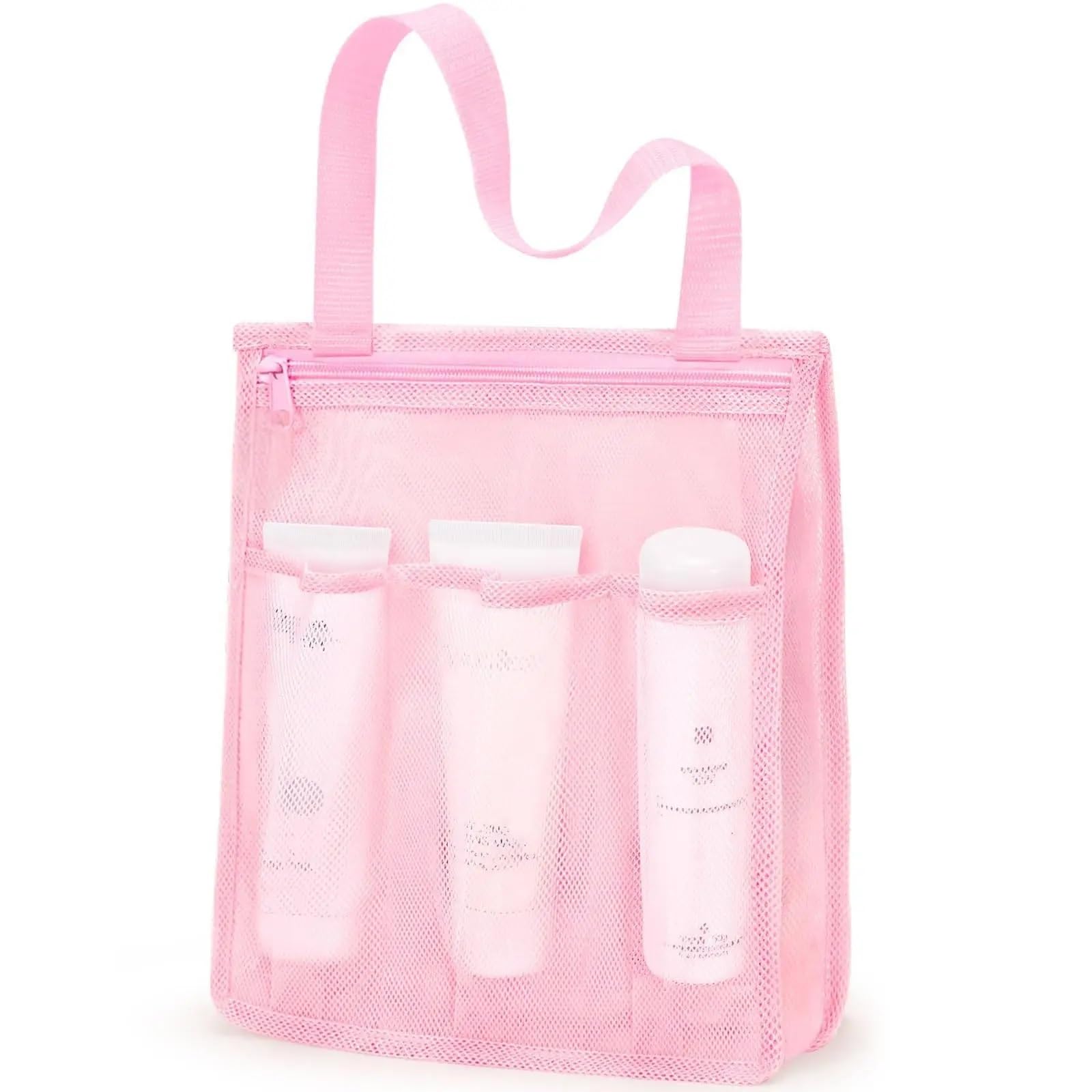 FQLFBHBG Shower Portable Portable Mesh Shower Caddy Gym Travel Camp Dorm Room Essentials for College Student Boy Girl