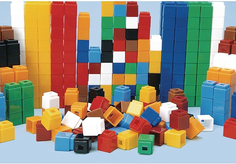 500 Piece Unifix Cubes Set Toys & Games
