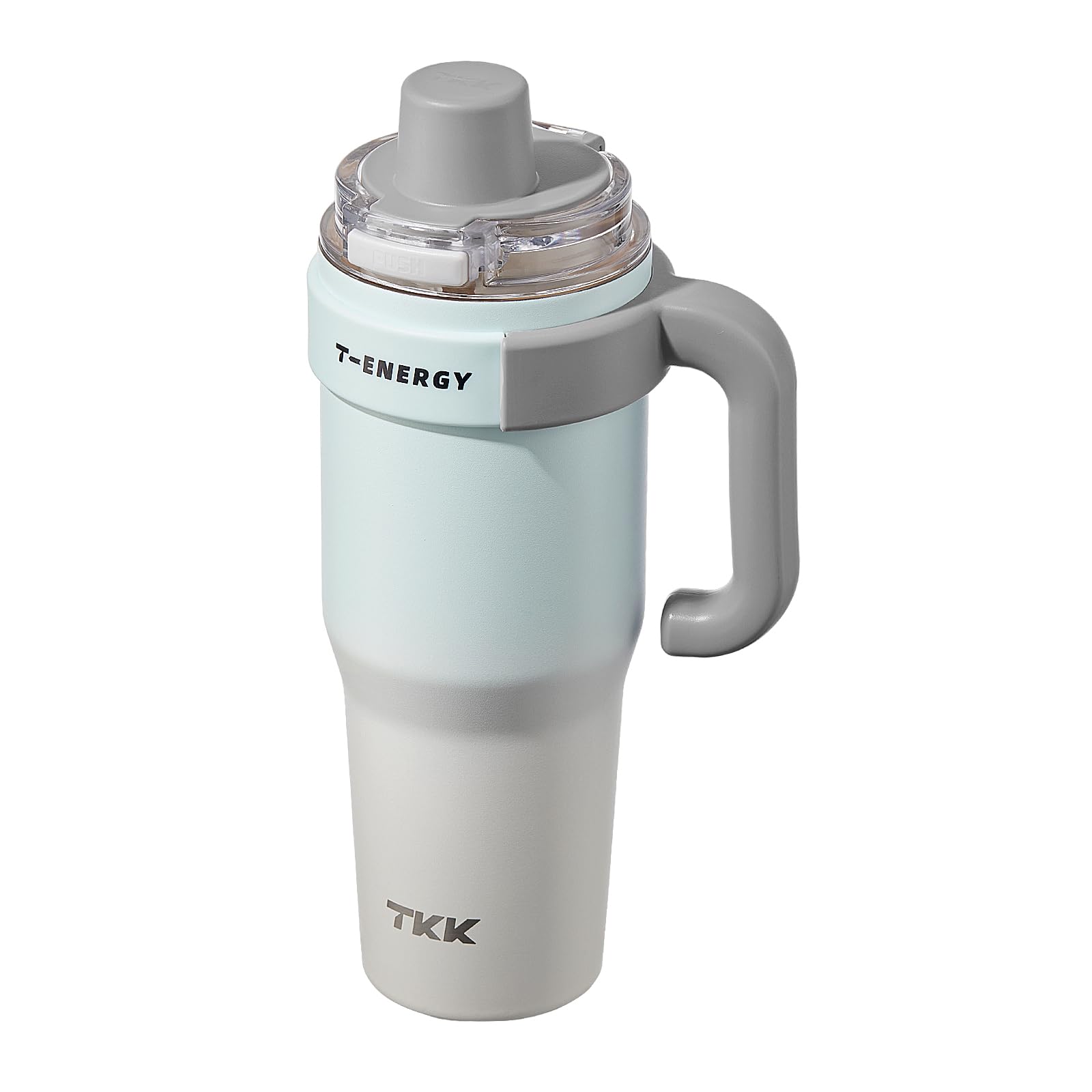 Amazon.com | TKK 40 oz Insulated Tumblers with Handle and Straw
