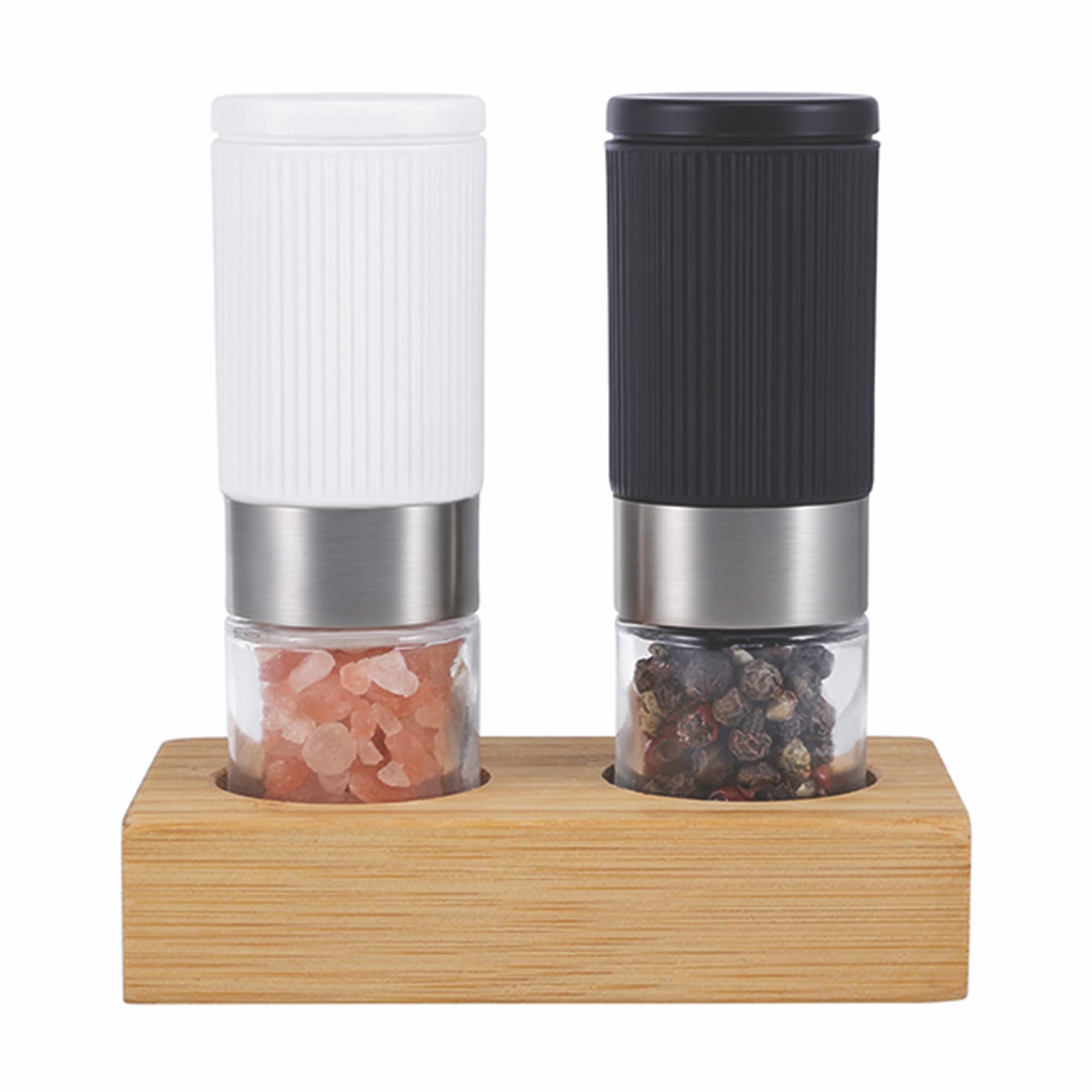 The Better Home Glass Salt & Pepper Shakers Set- Black & White | Moisture-Proof Seasoning Shakers with Handle | Perfect Pour Holes for Kitchen Dining Table Restaurant (Pack of 1) — Amazon image 12