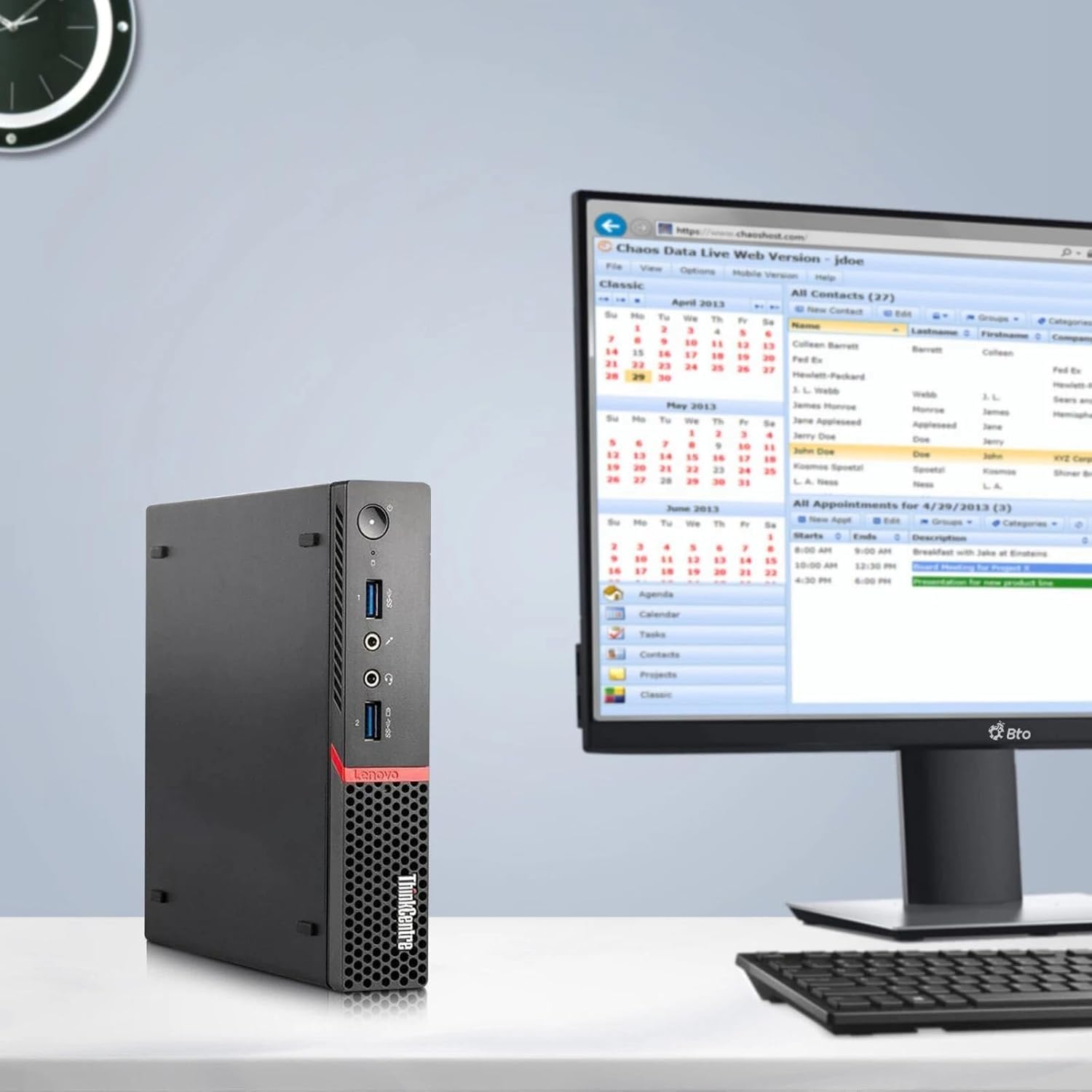 Amazon.com: Lenovo ThinkCentre Tiny Desktop Computer PC - Intel