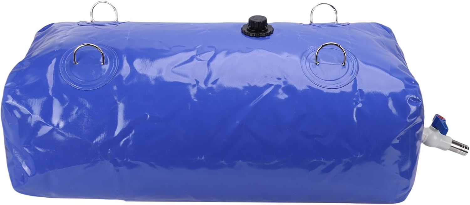 Fabater 25 Gallons Water Bladder Storage Containers, Foldable Portable Water Tanks, Watering Storage Containers for Emergency, Camping, RV Travel