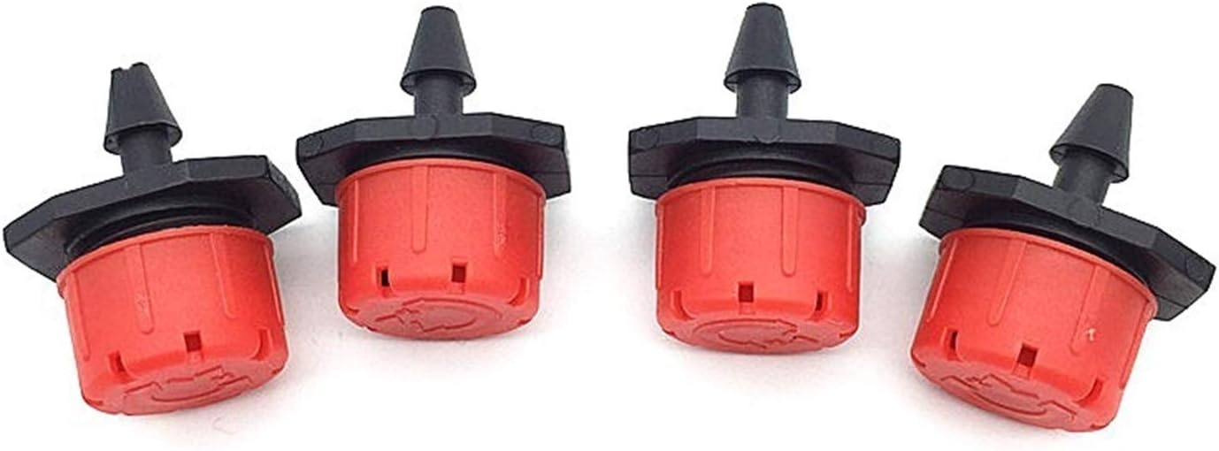 Irrigation Dripper 300 Automatic Watering Sprinklers Dripping Red Sprinklers for Household Irrigation, Gardening Tools (Color : Red)