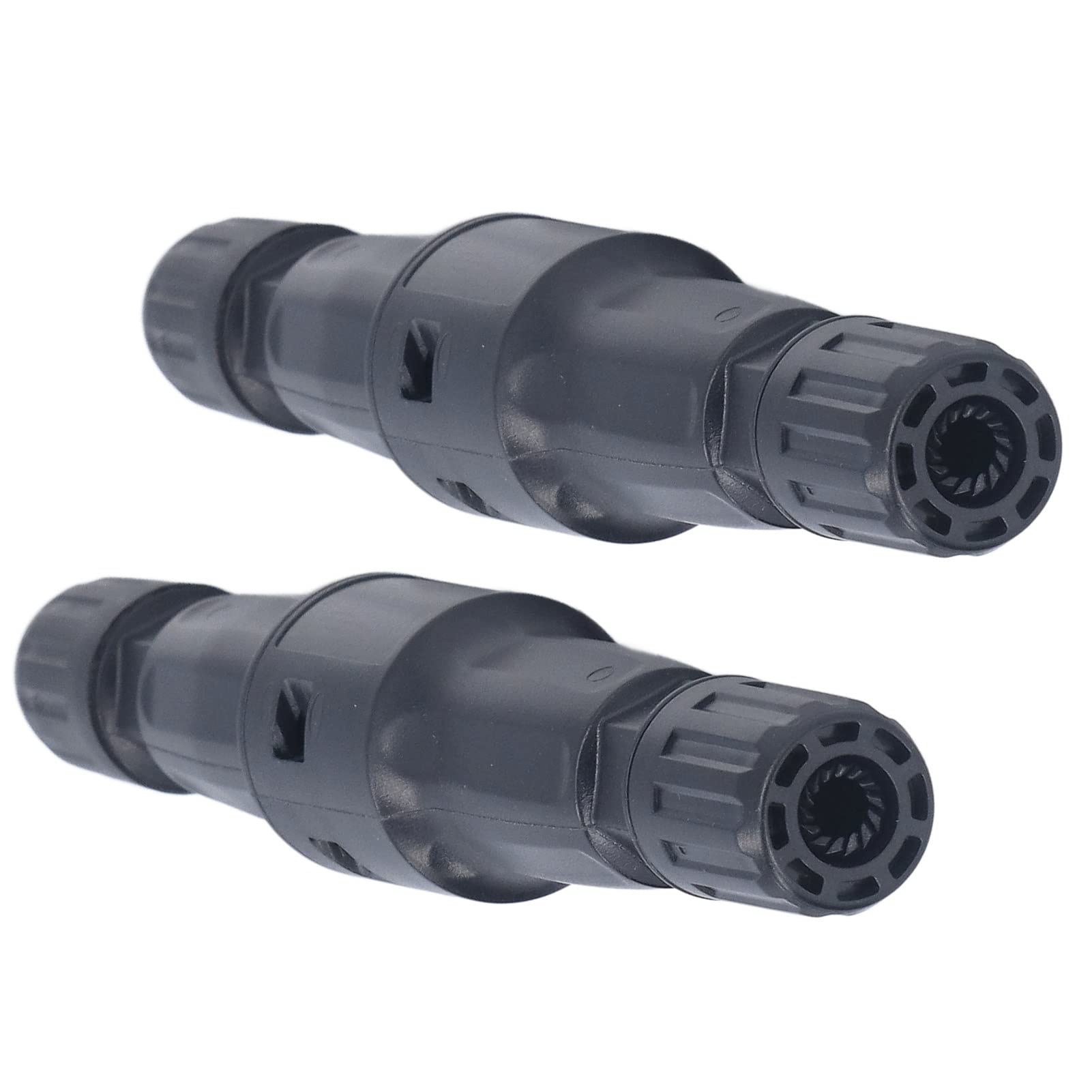 Cocoarm Connettori Solari Fotovoltaici 1500 V, Set Connettori Fusibili Integrati Solari PPO, Contatti Stagnati in Rame Stagnato Anti UV IP68, per Pannelli Cavi Controller Uso Esterno (20A)