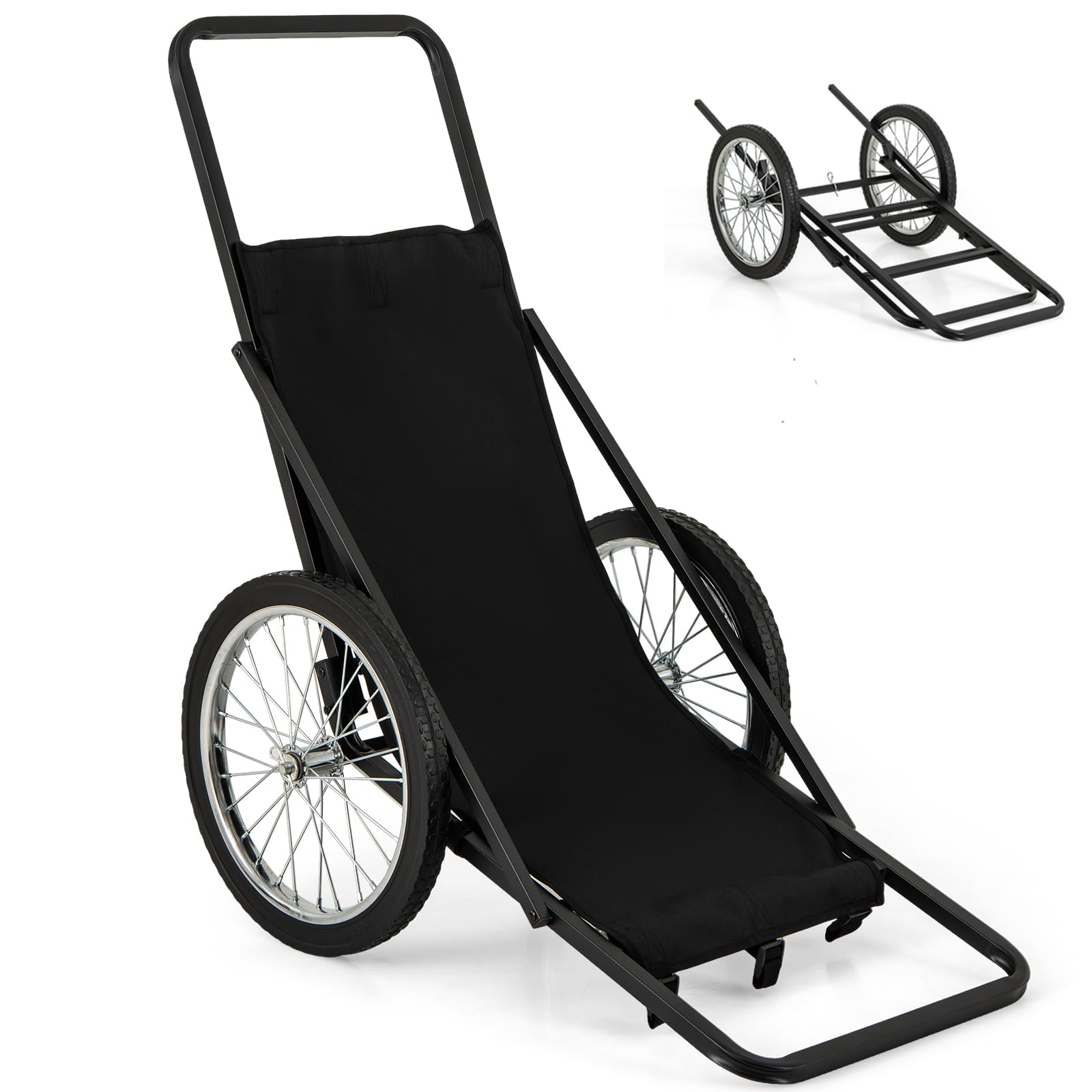 GYMAX 550 lb Deer Cart