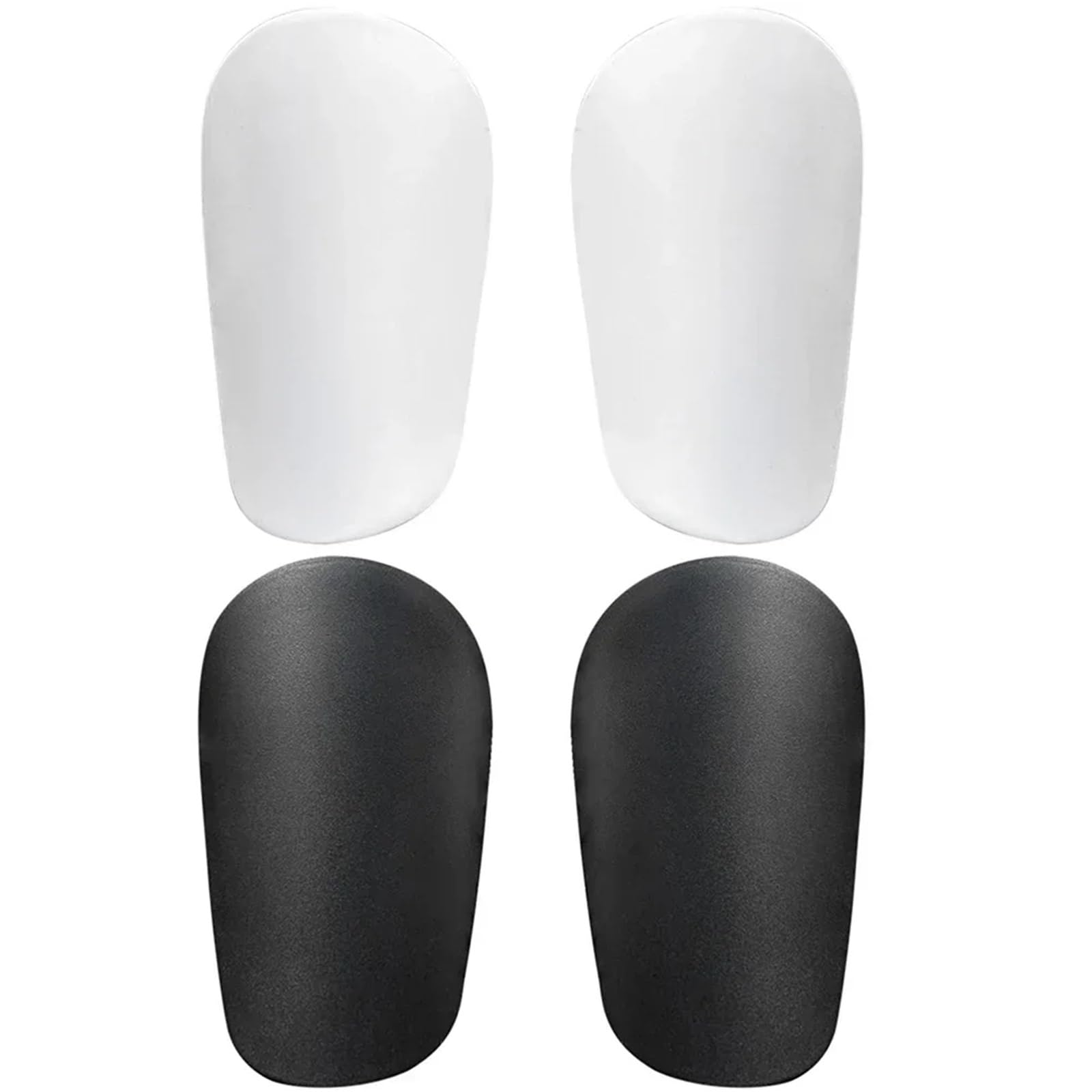 2-10 Pares de espinilleras Resistentes al Desgaste y con absorción Impactos, miniprotectores piernas for fútbol, ​​espinilleras Entrenamiento, ​​caña para Adultos