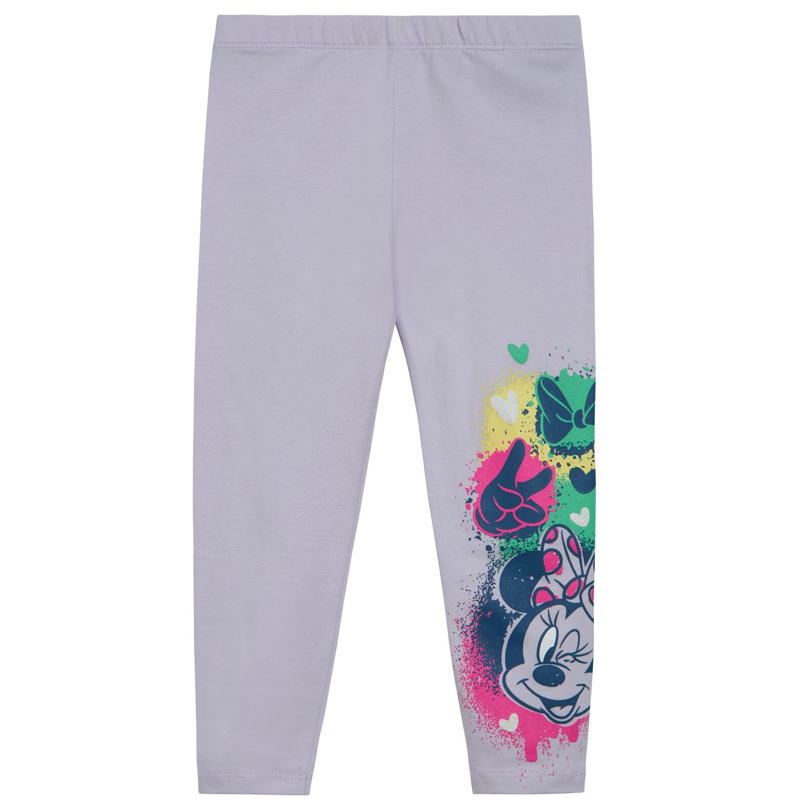 Disney Dziecięca bluza i legginsy w kwiaty strój zestaw dla niemowląt do dużych rozmiarów dziecięcych (12 miesięcy - 14-16)